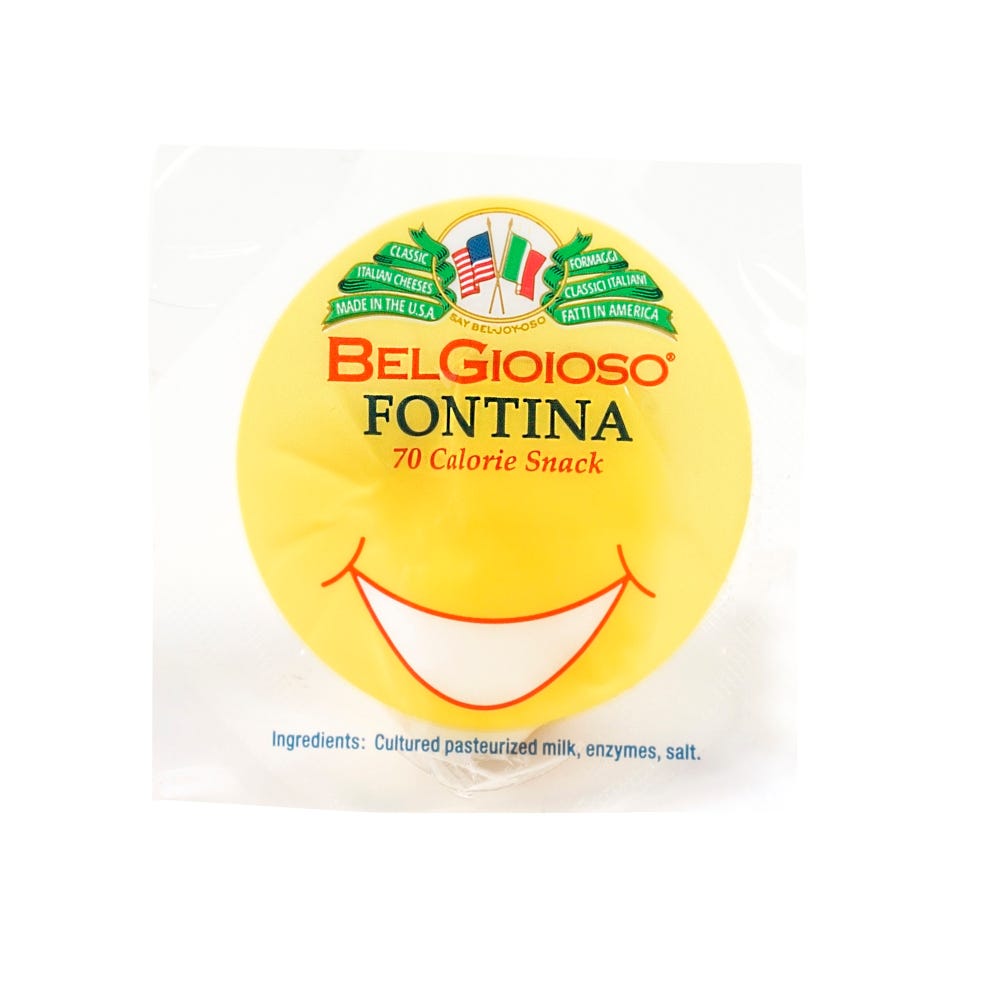 Belgioioso Fontina Snacking Cheese