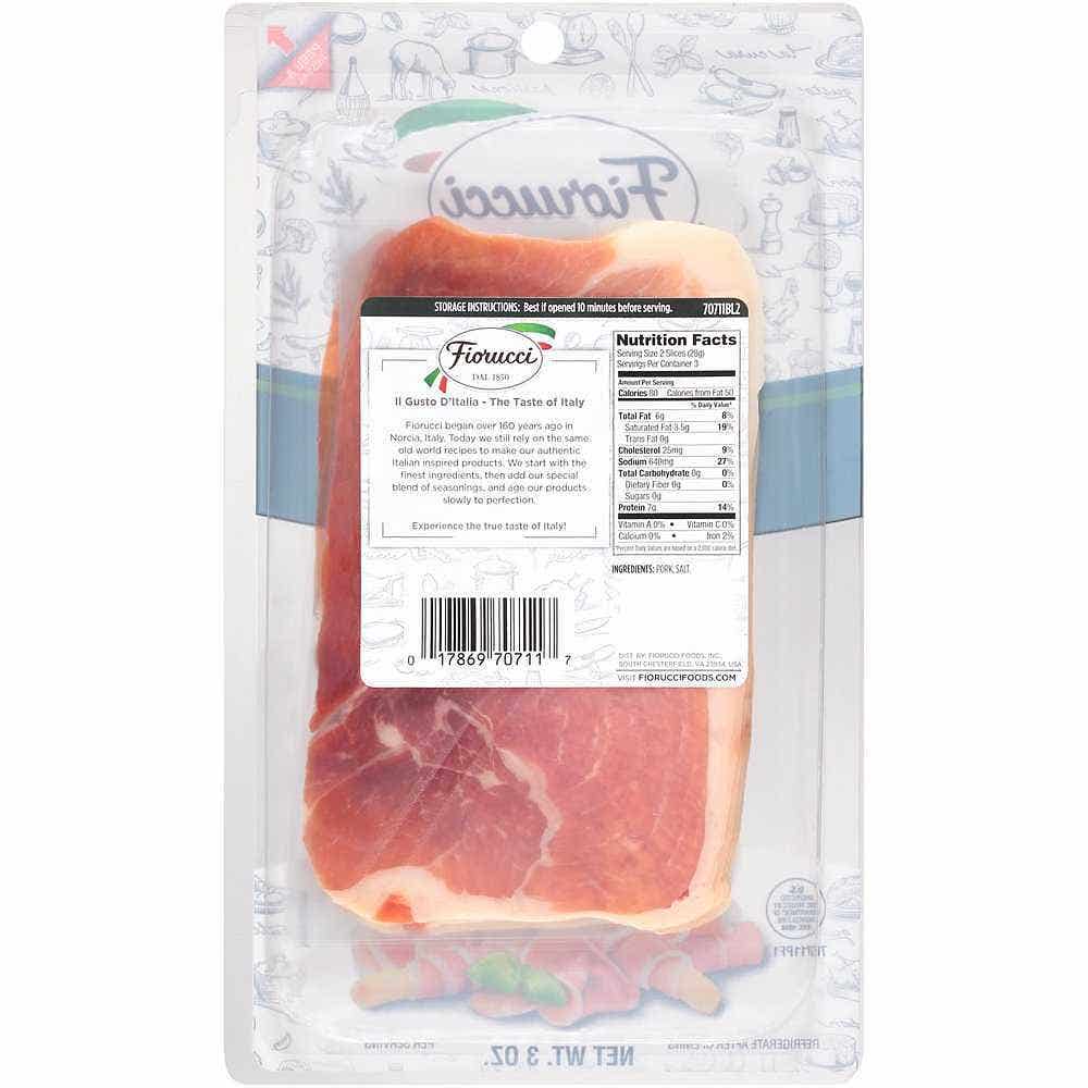 Prosciutto Sliced