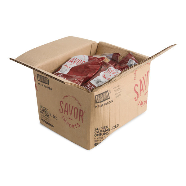 * Frozen Sliced Caramelized Onions
