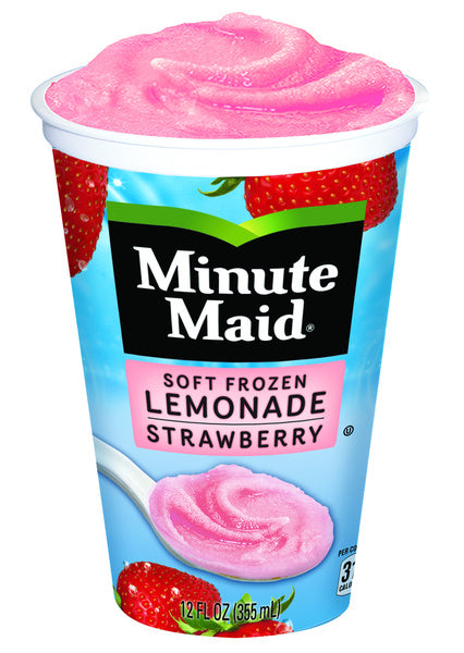 * Soft Frozen Strawberry Lemonade Cups