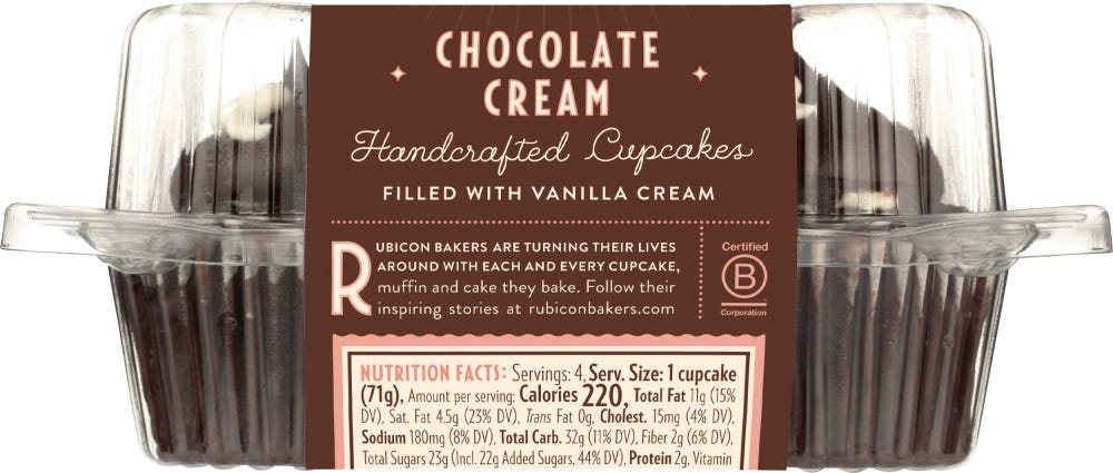 Chocolate Cream Cupcake
