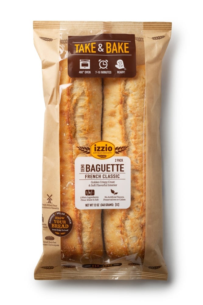 Demi Baguette Take & Bake