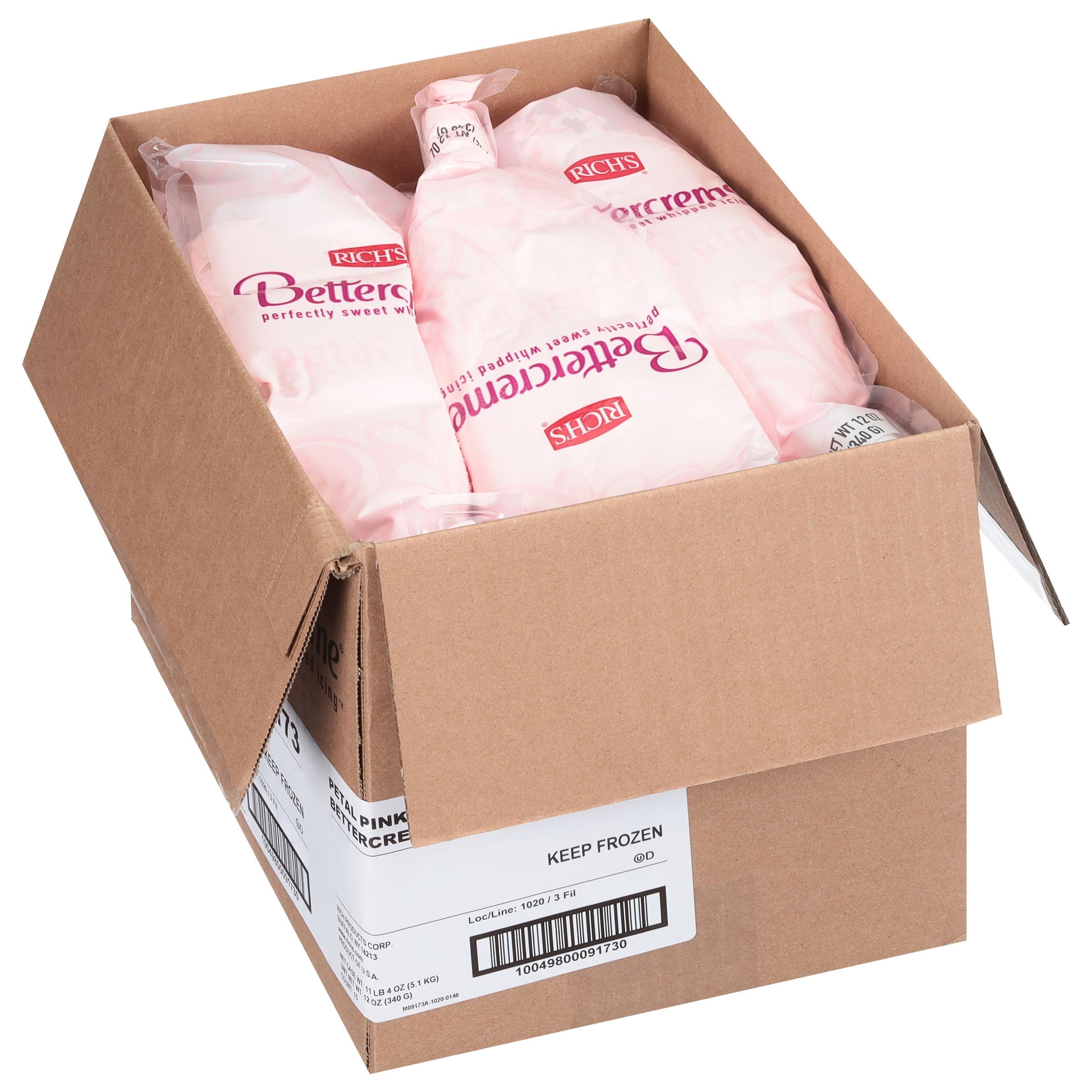 Pink Icing In Pastry Bag