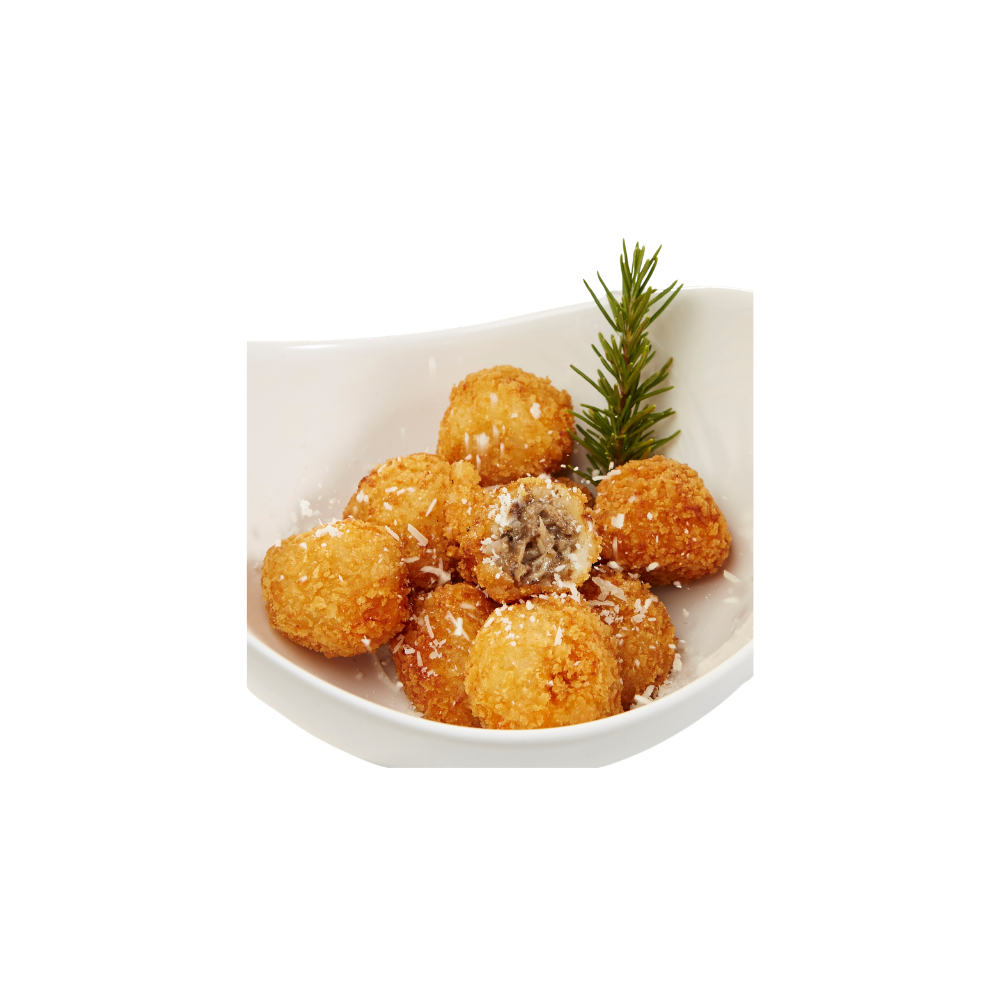 Truffle Arancini with Wild Mushrooms