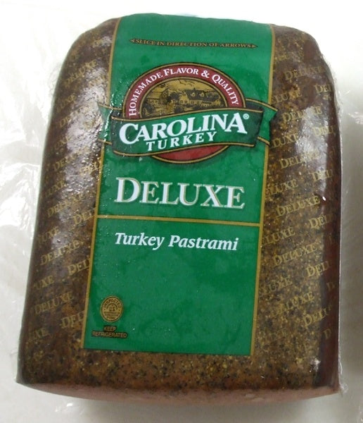 * Deli Style Turkey Pastrami