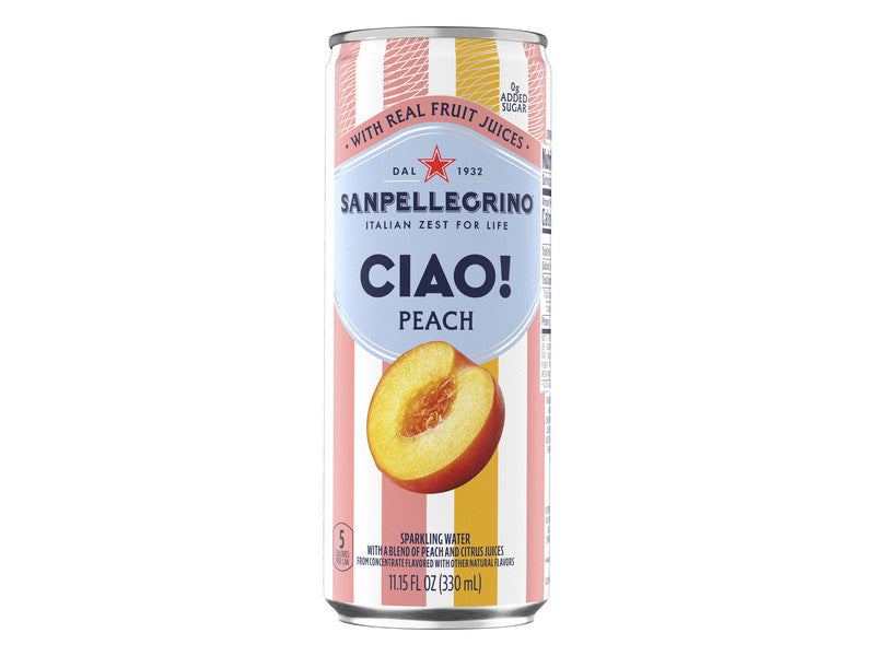 Sparkling Peach Beverage