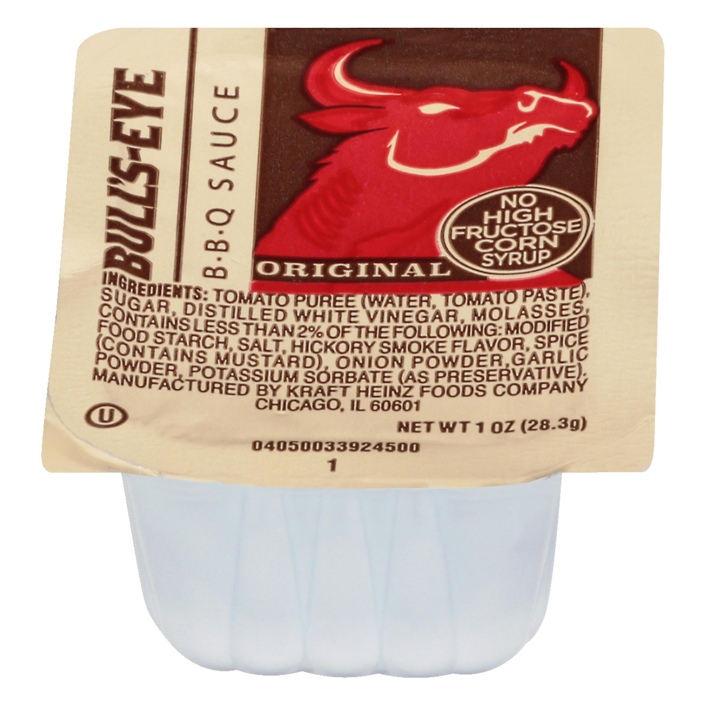 * Barbeque Sauce Cups