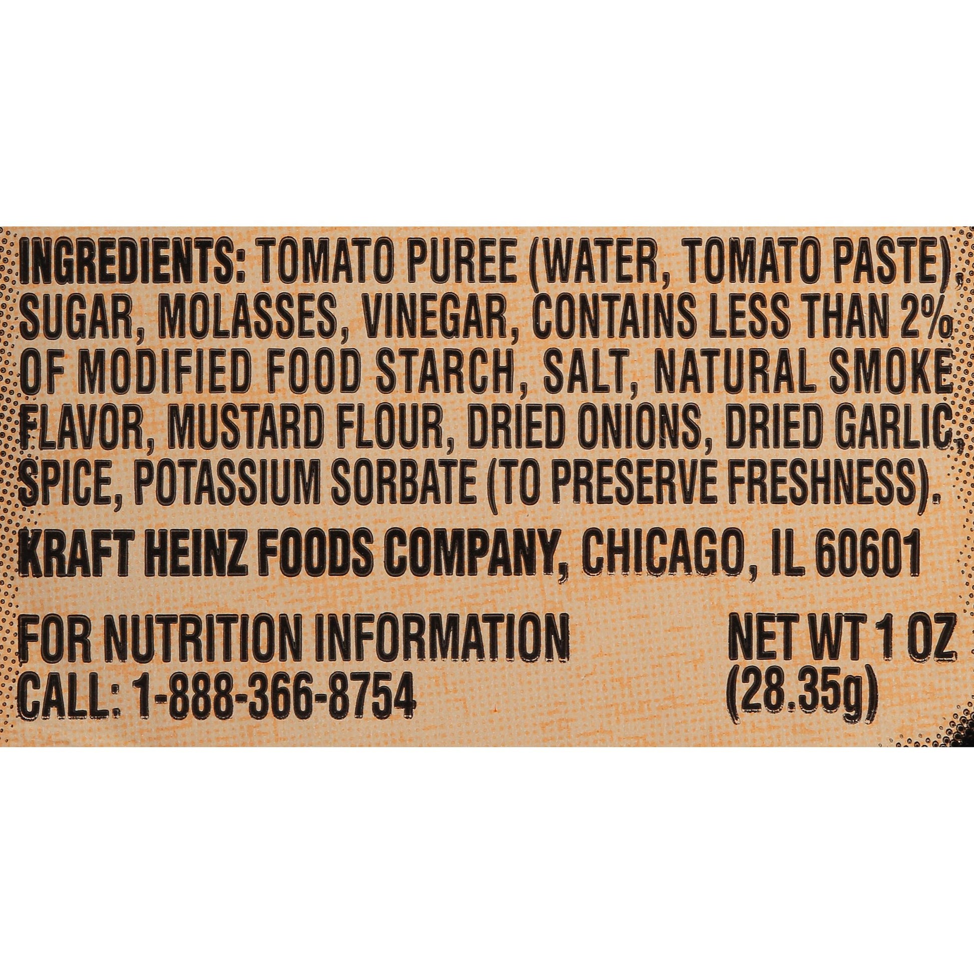 * Barbeque Sauce Cups