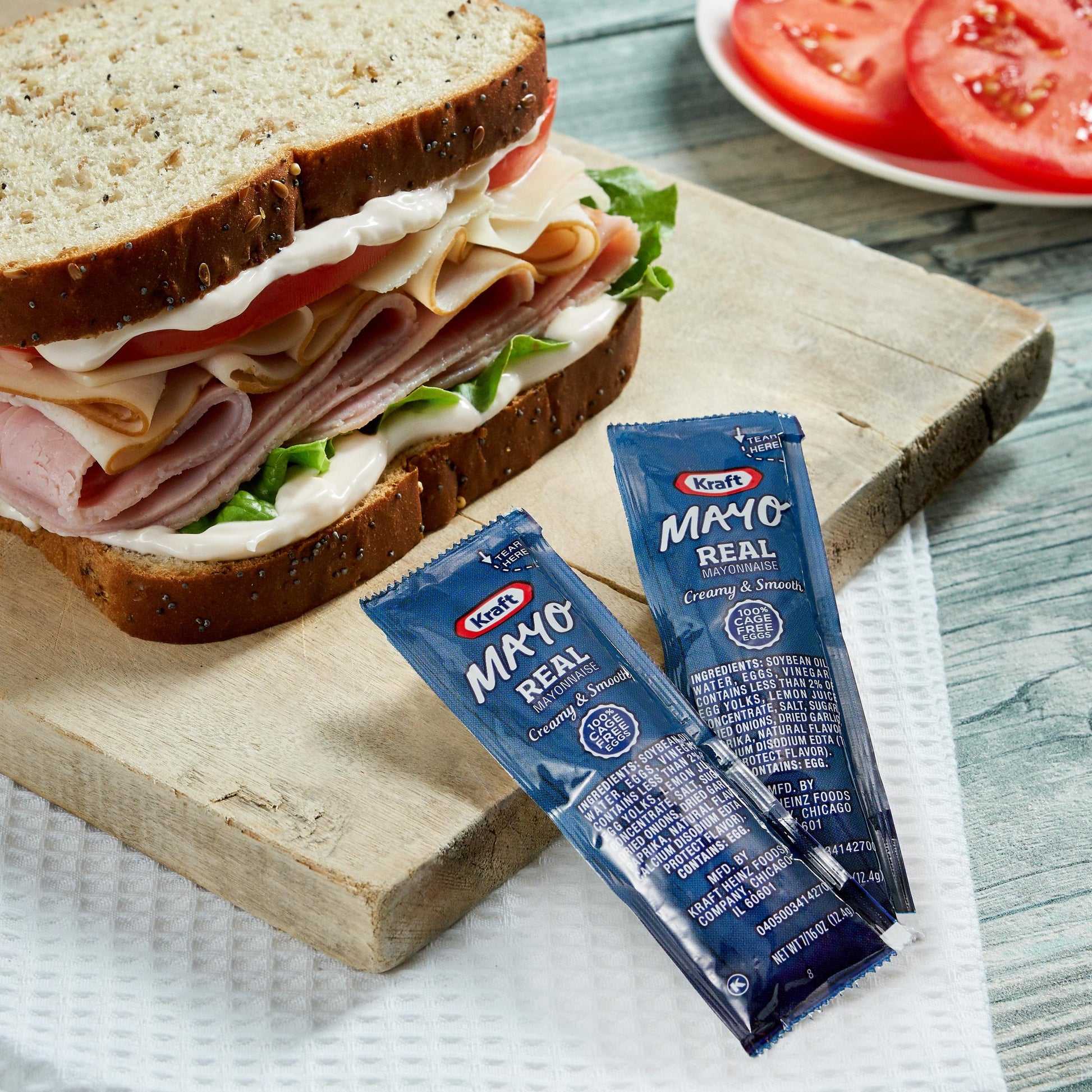 * Mayonnaise Single Serve Packets