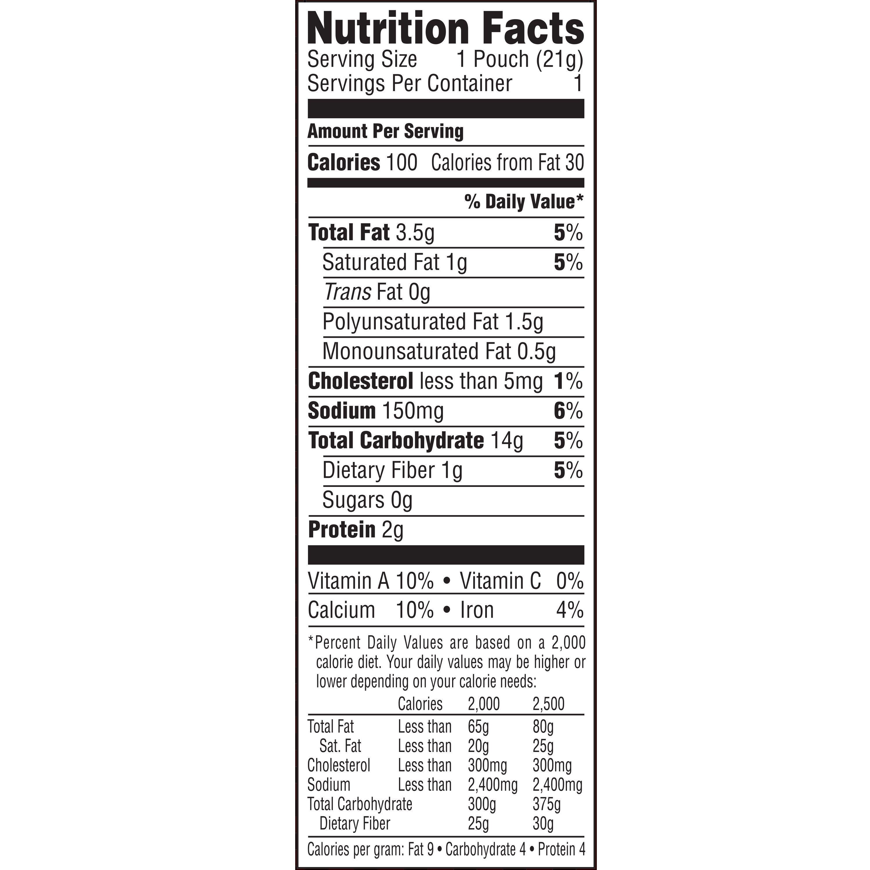 * Cheez-It Whole Grain Cracker .75oz