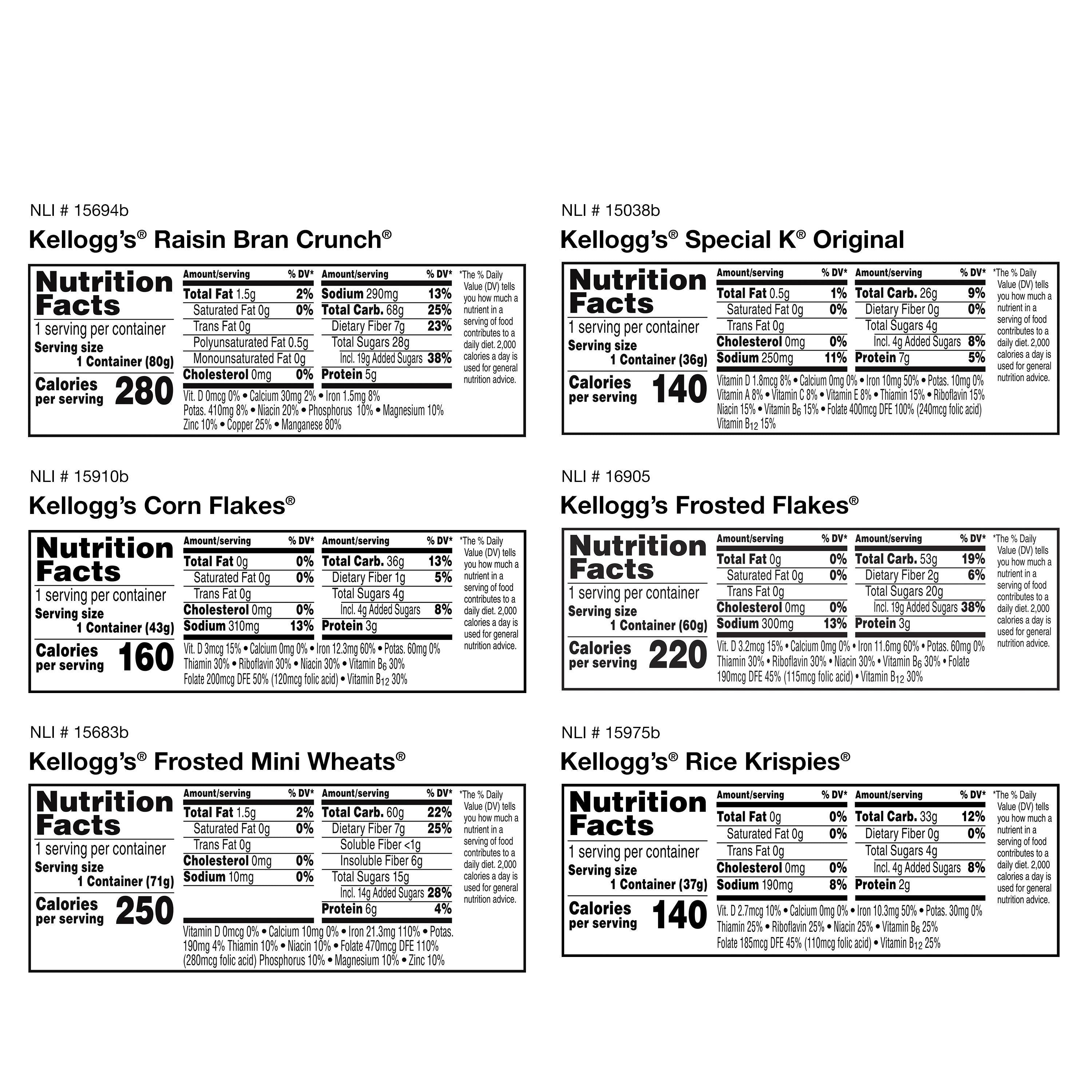 * Assorted Classic Classic Cereal