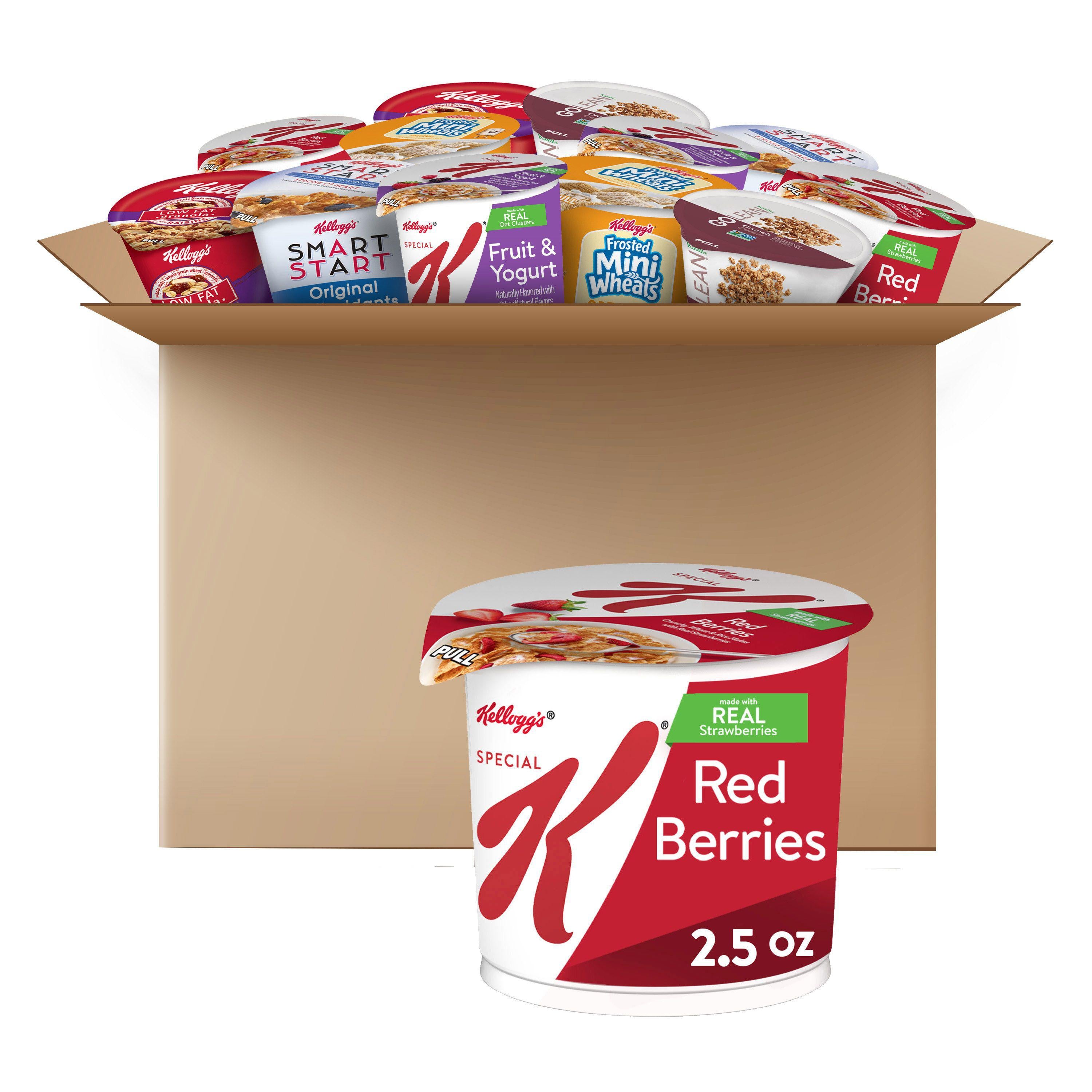 Assorted Wellness Cereal Cups