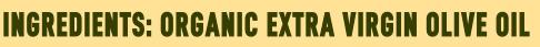 Extra Virgin Olive Oil Organic