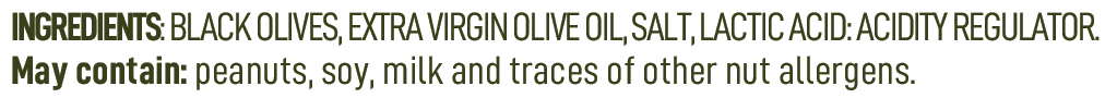 Black Olive Pate in Extra Virgin Olive Oil