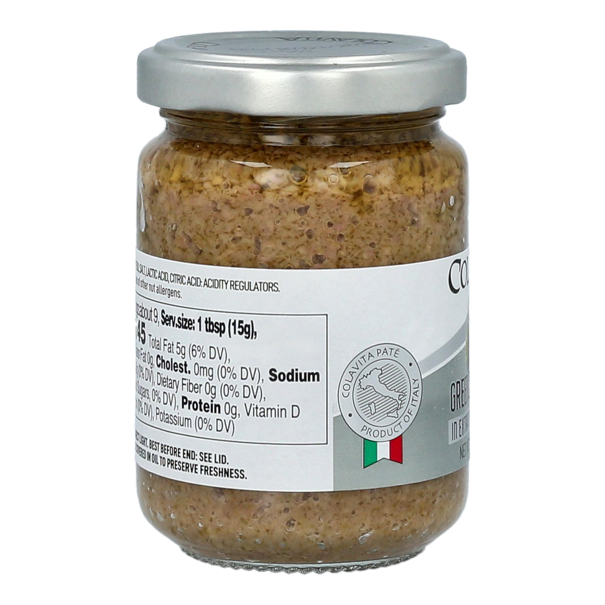Green Olive Pate in Extra Virgin Olive Oil