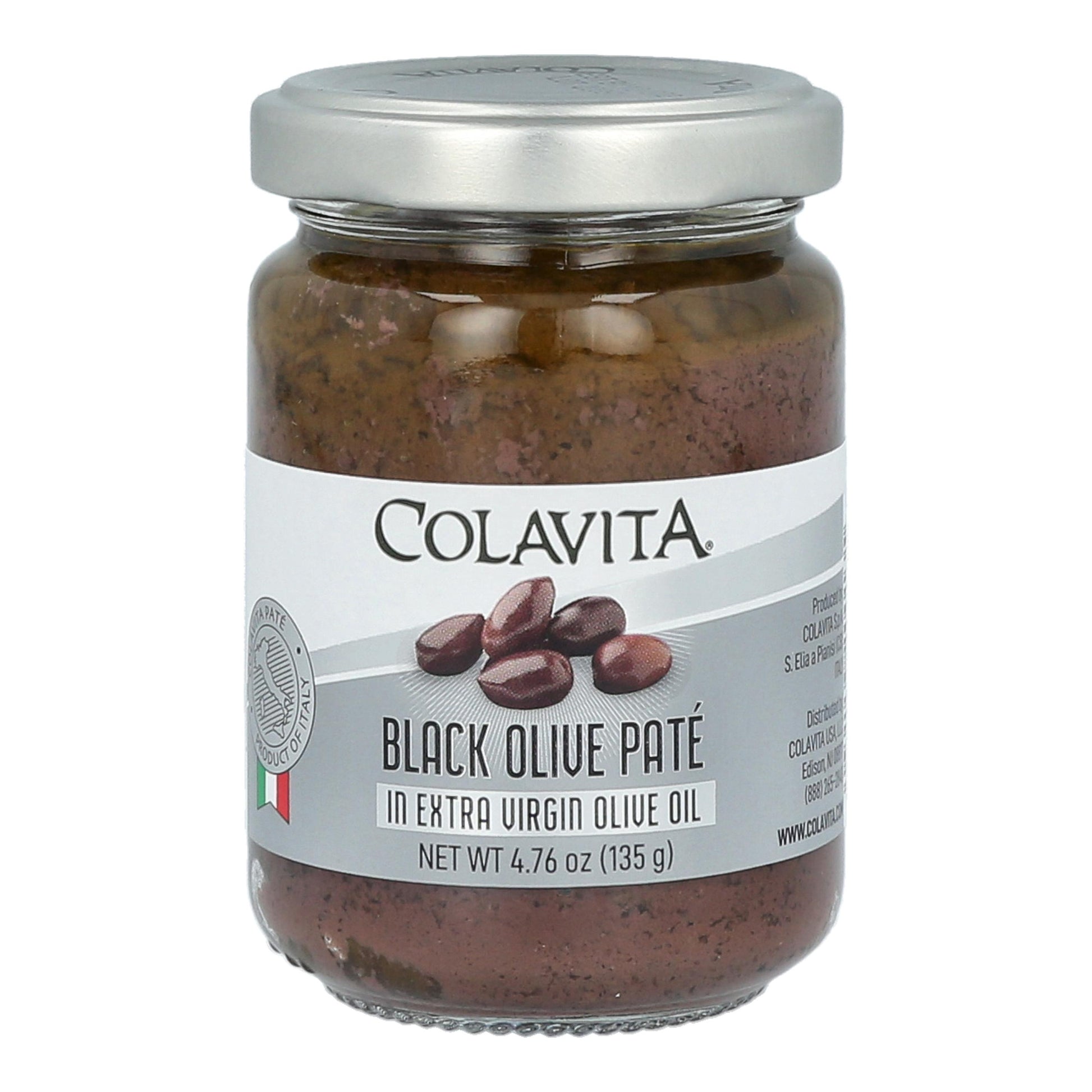 Black Olive Pate in Extra Virgin Olive Oil