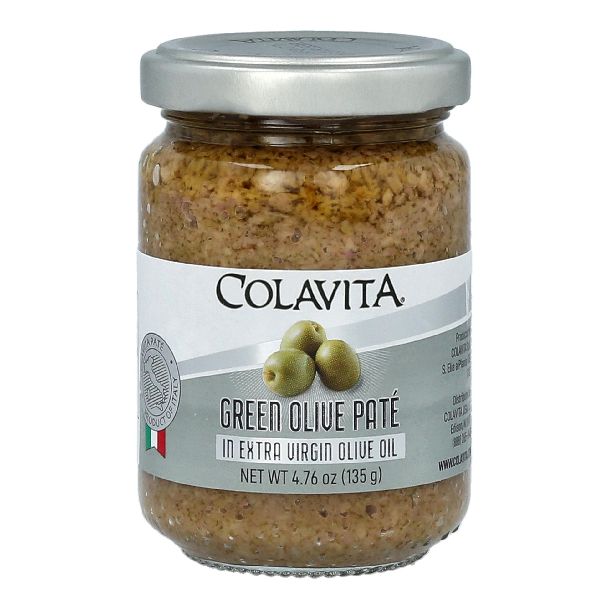 Green Olive Pate in Extra Virgin Olive Oil