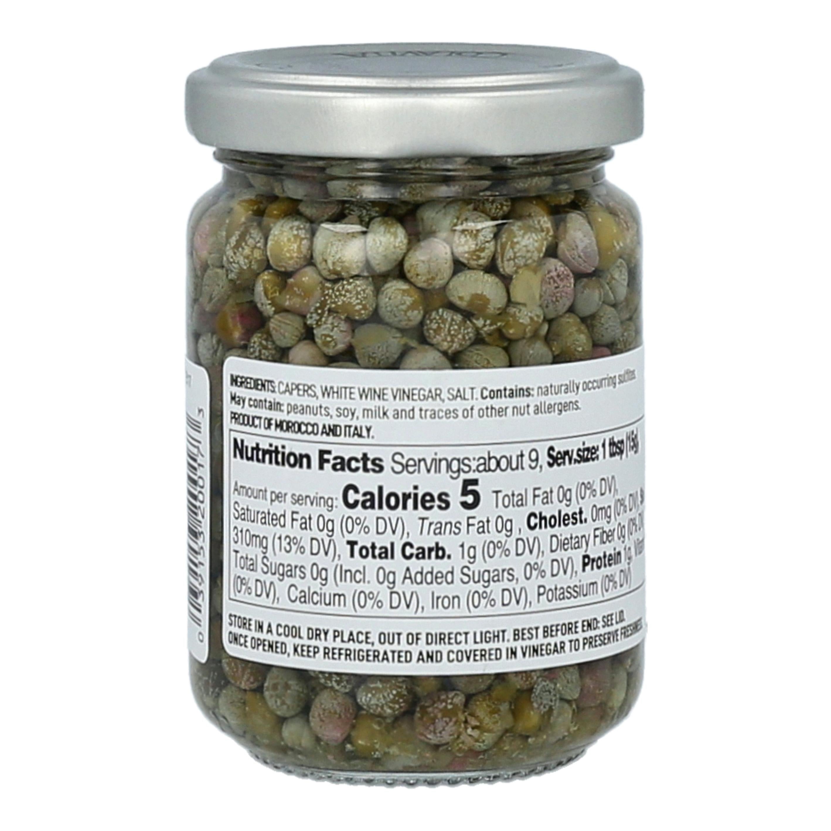 Capers Packed in Vinegar