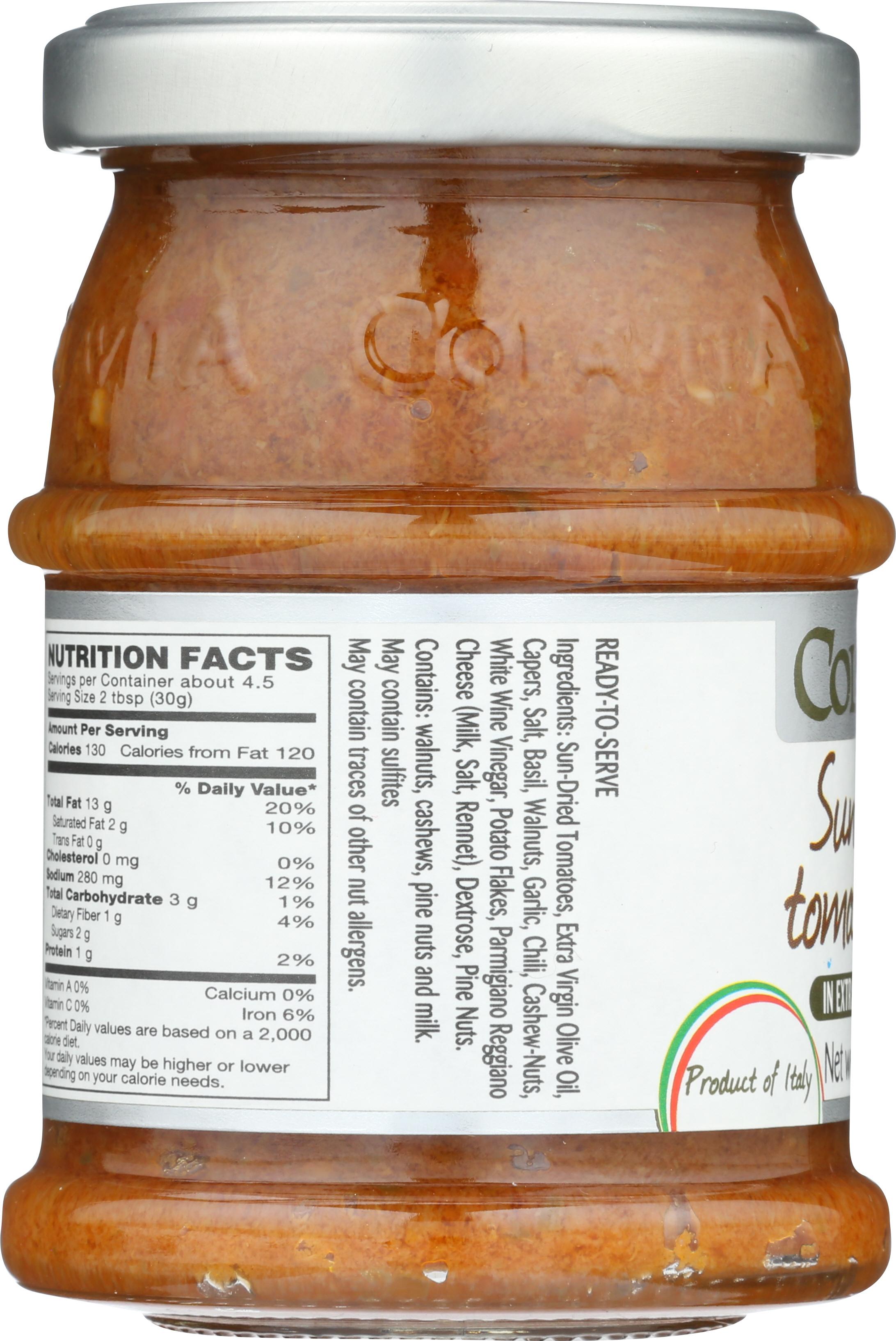 Sun-Dried Tomato Pesto in Extra Virgin Olive Oil