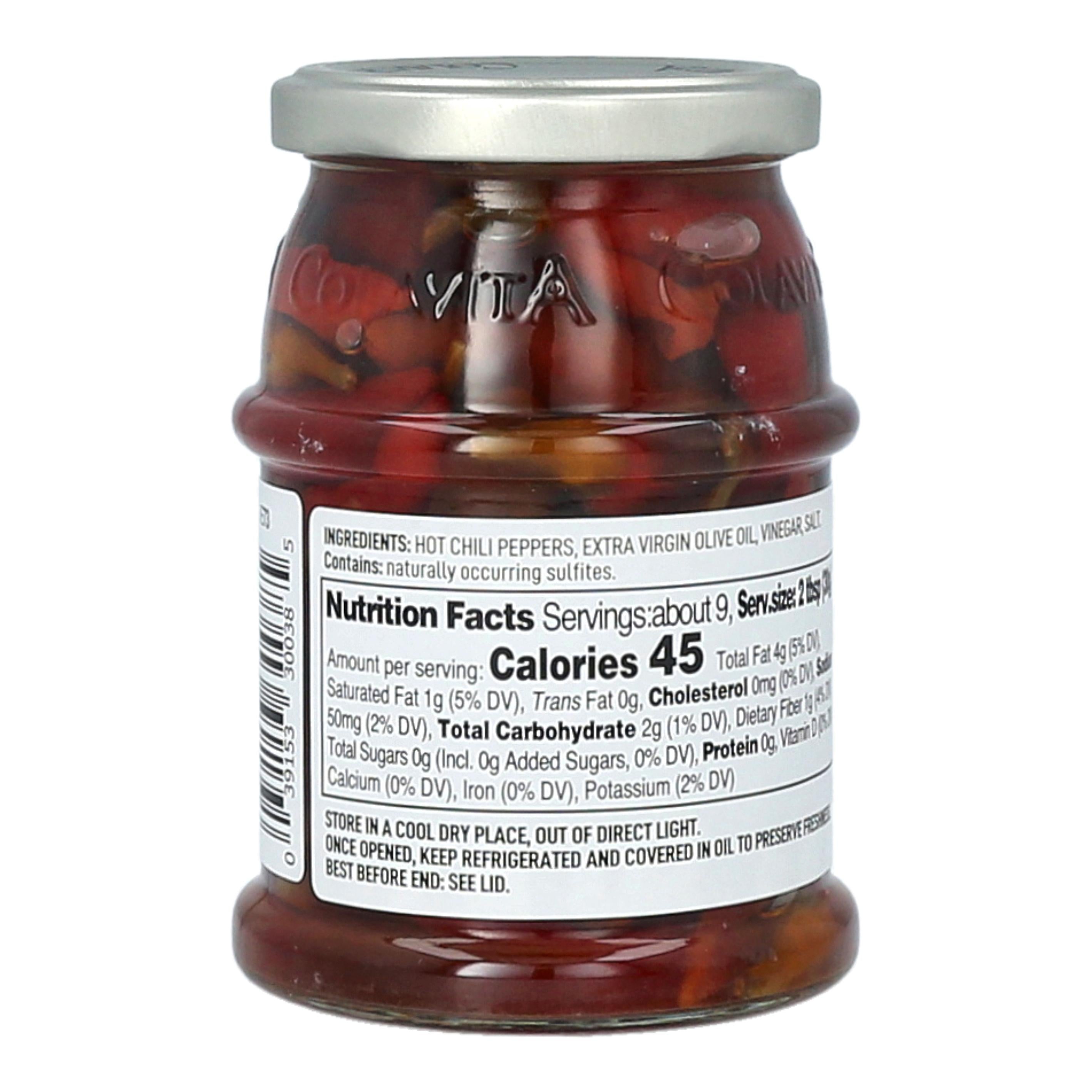 Extra Large Hot Chili Peppers In Oil