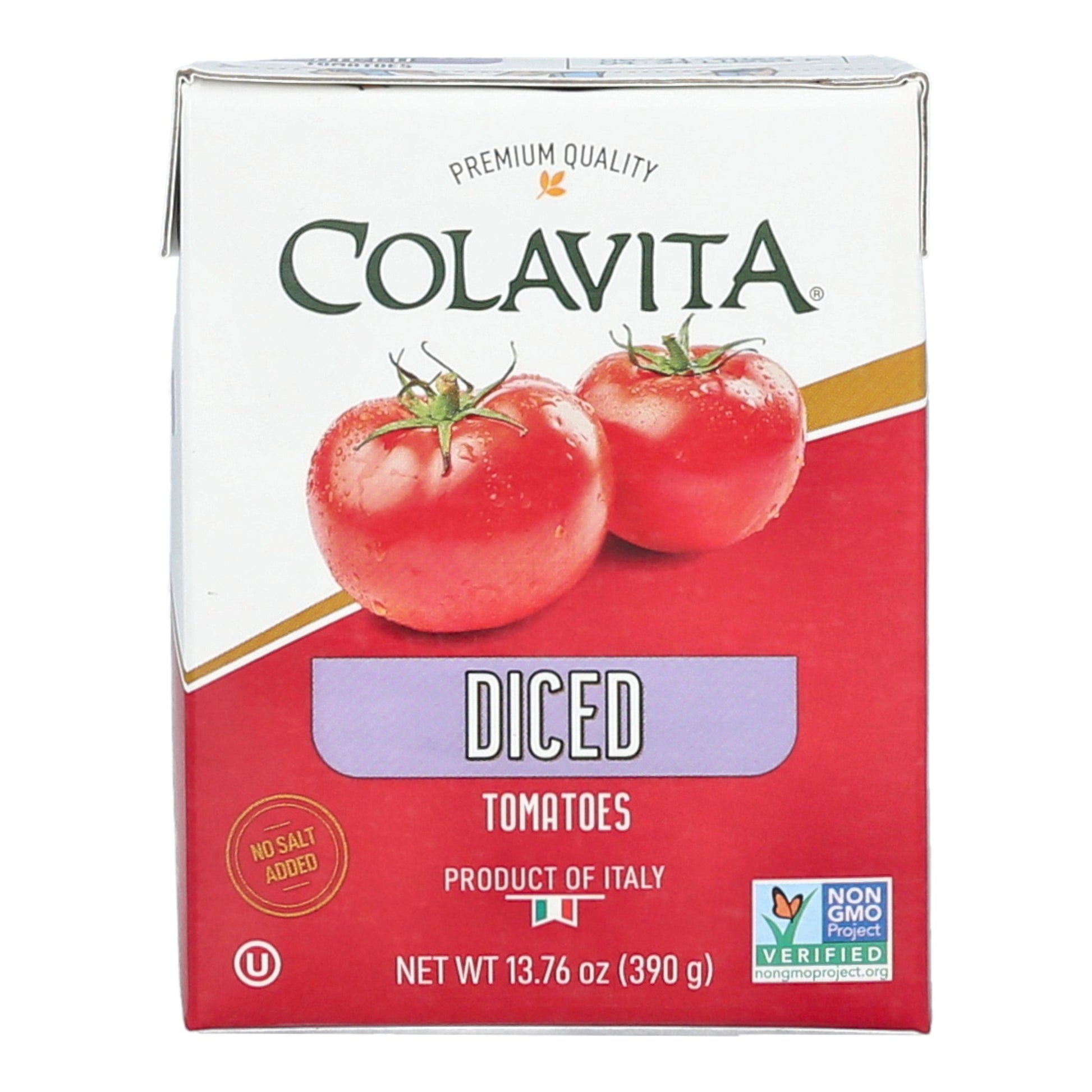 Diced Tomatoes No Salt Added in Box