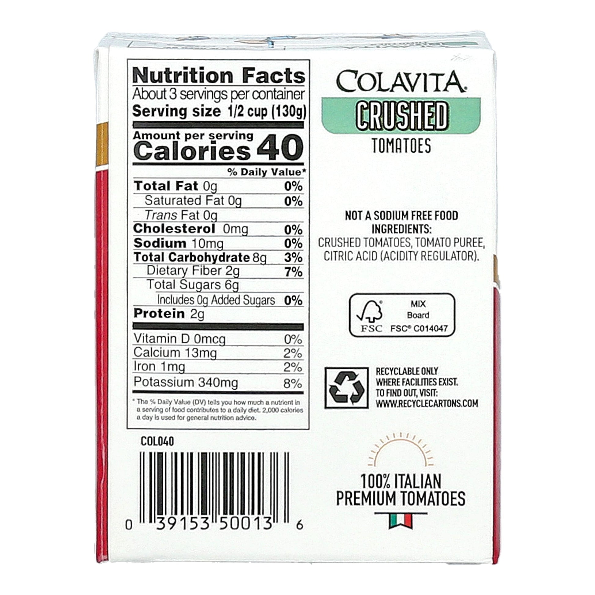Crushed Italian Tomatoes Box