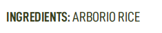 Arborio Superfine Rice