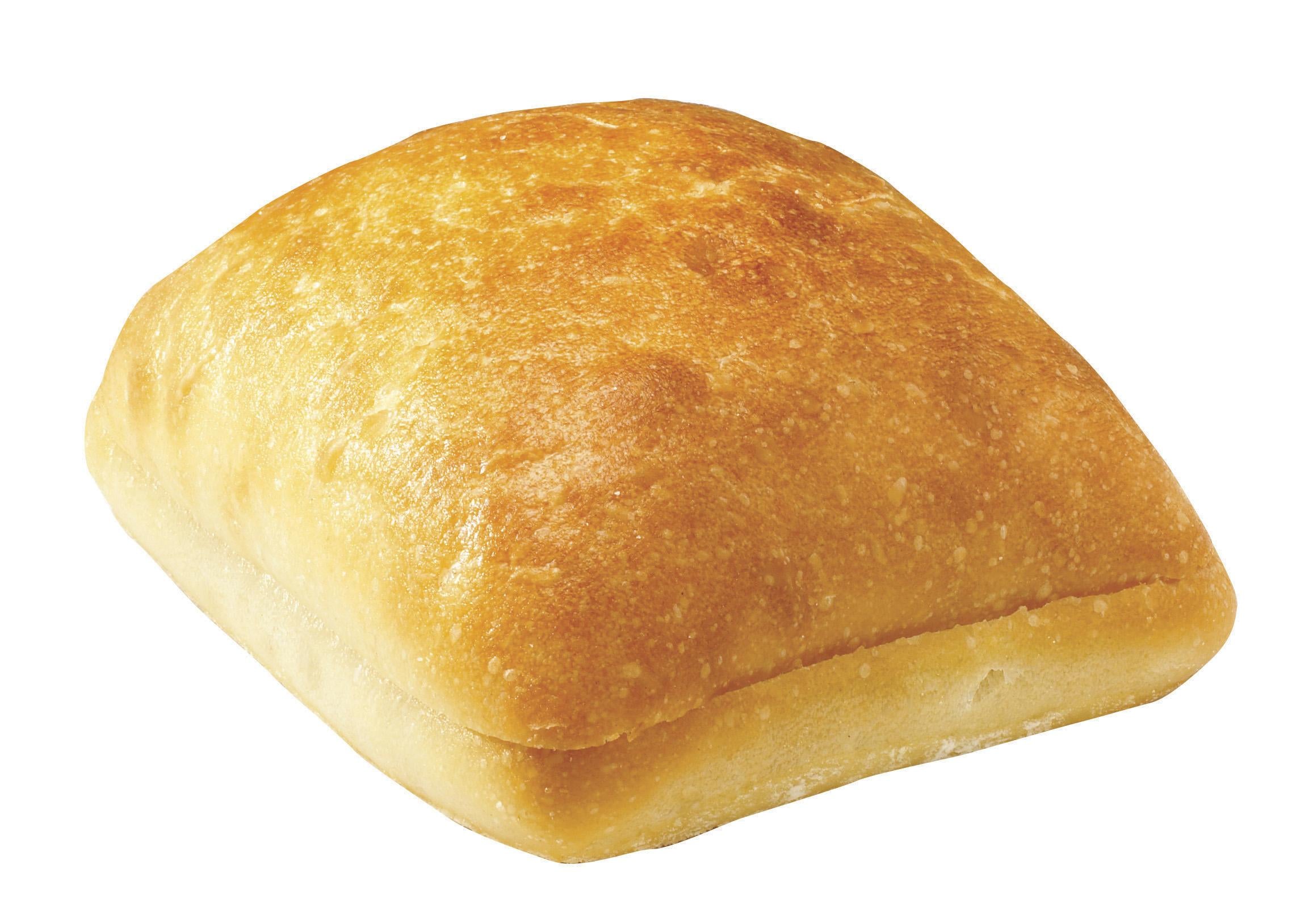4 Inch Sliced Ciabatta Roll