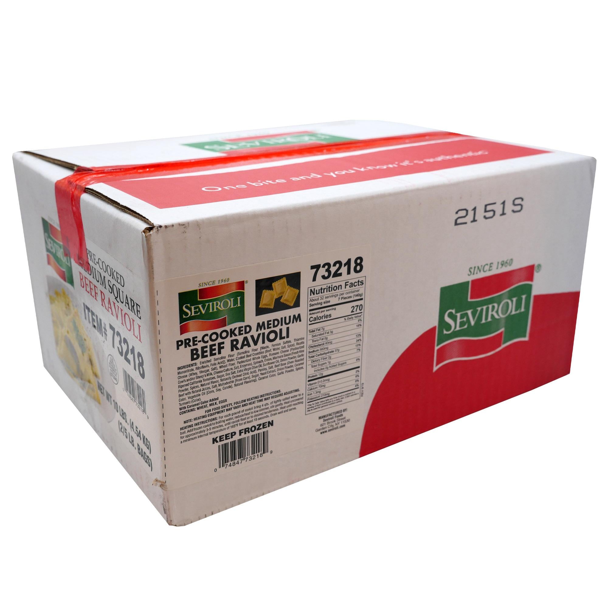 Medium Square Meat Ravioli