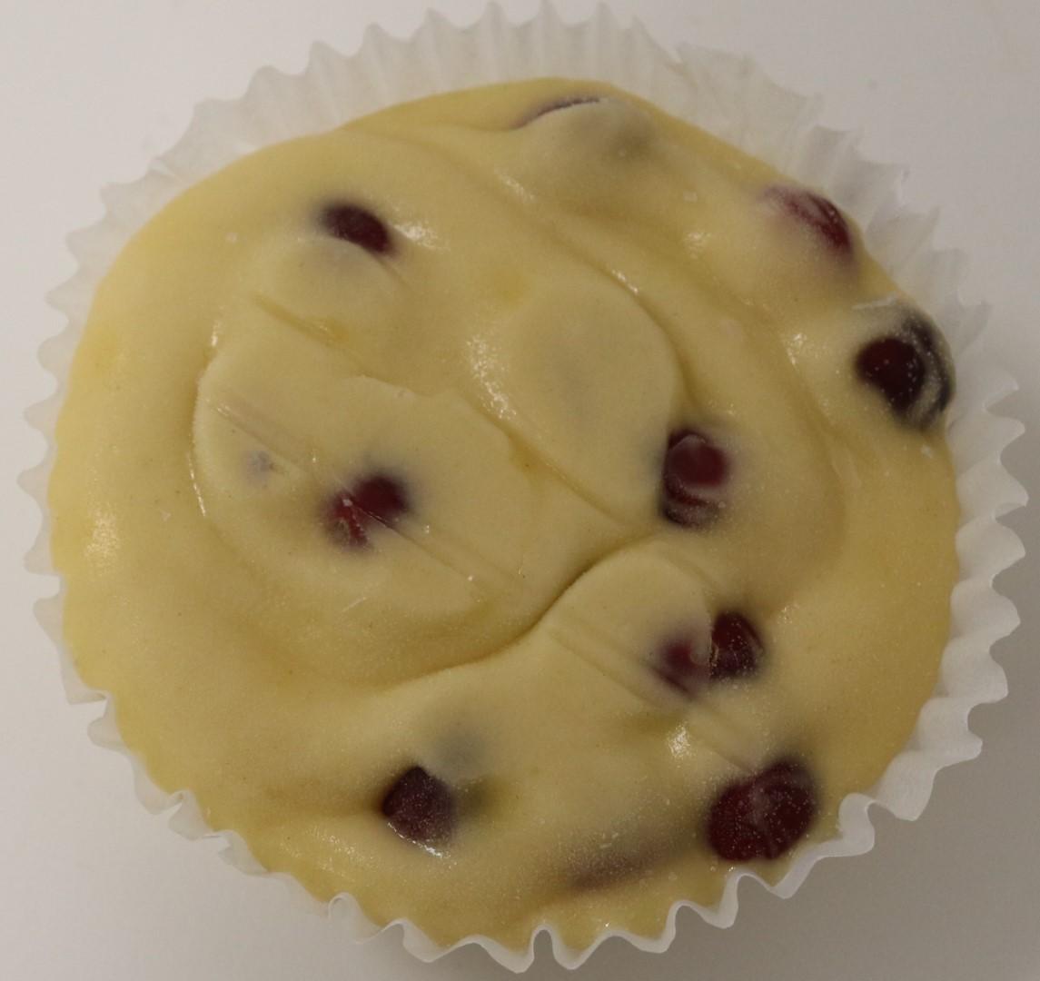 Cranberry Orange Muffin Pre-Deposited Batter