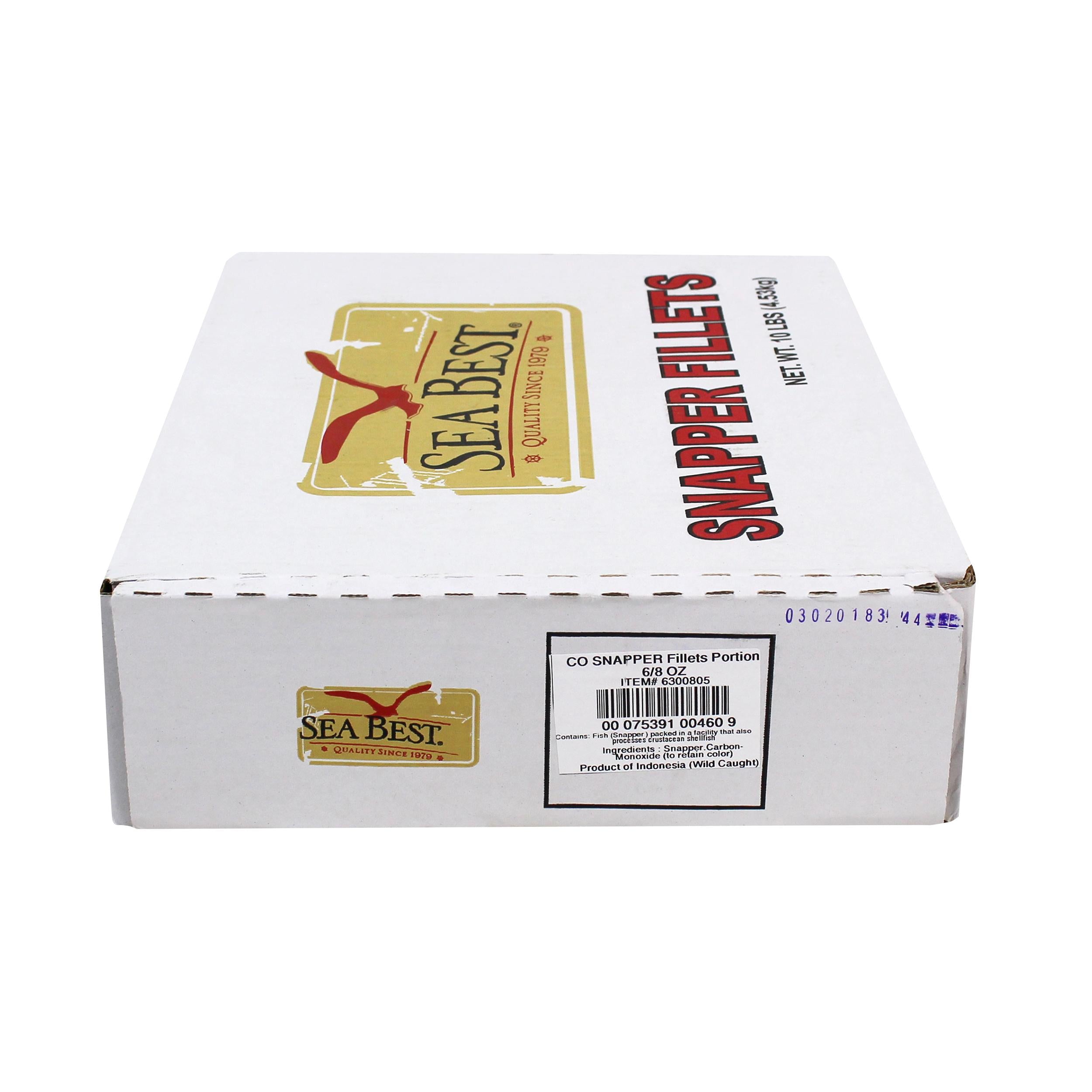 Red Fillet Snapper 6/8oz