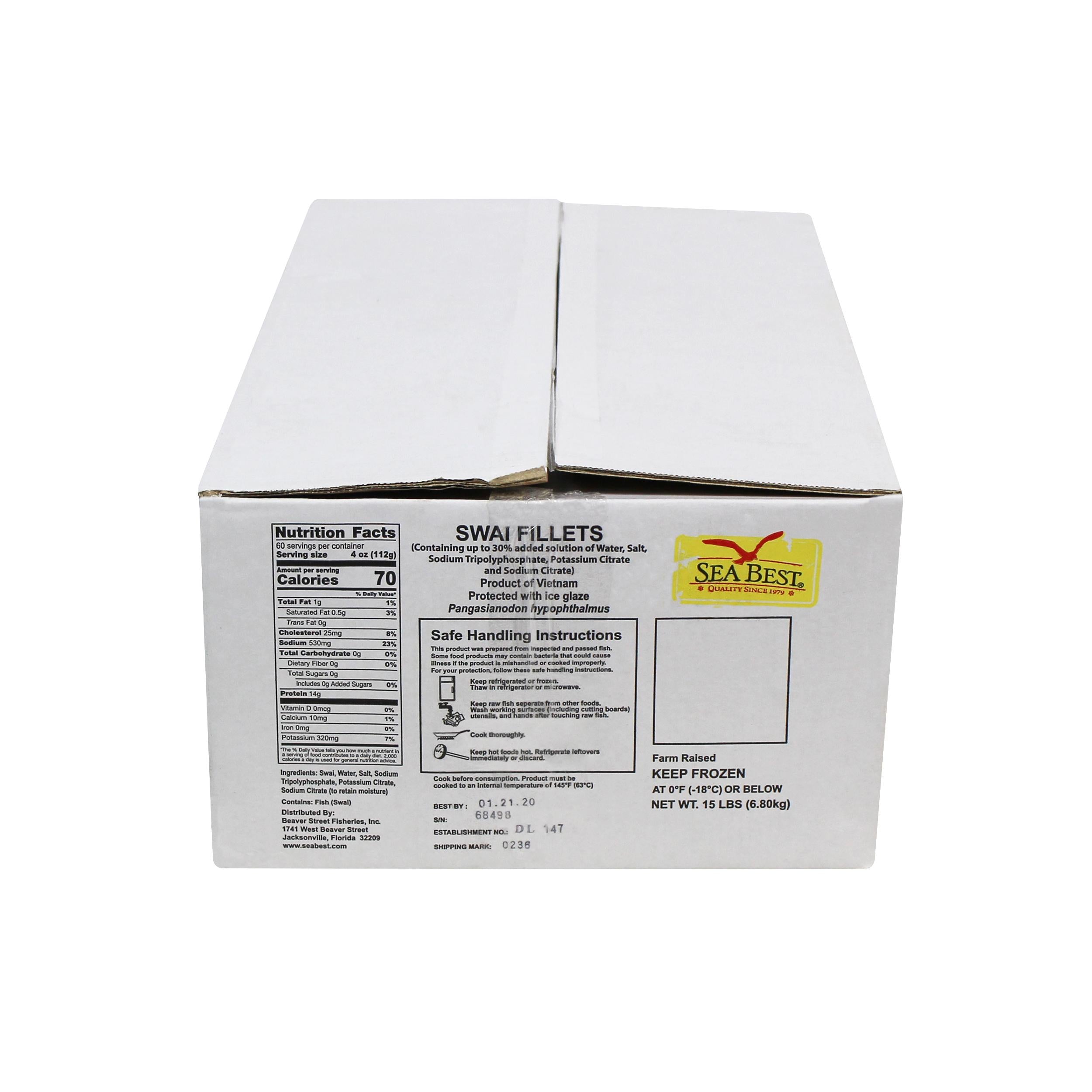 Basa Swai Fillet 3-5oz