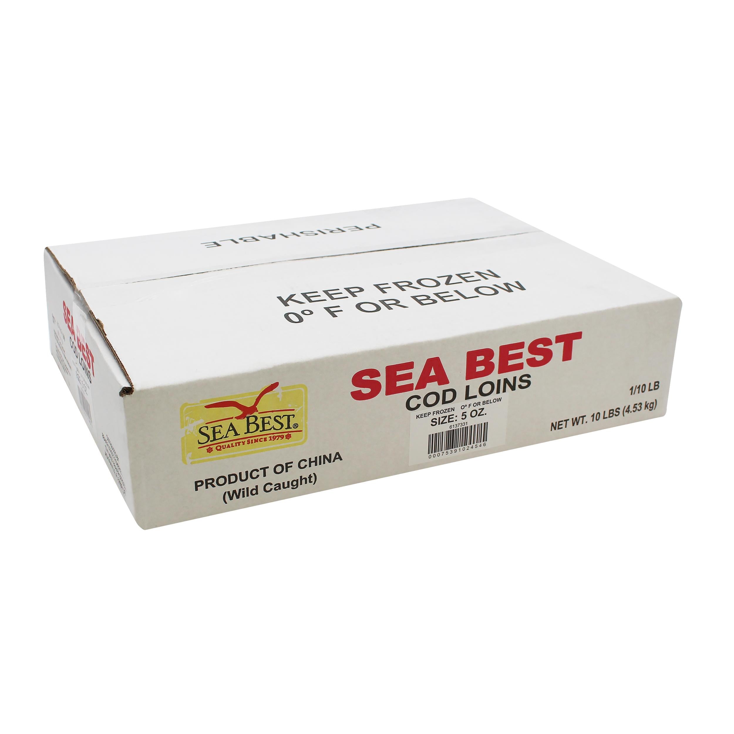 Cod Loins 6oz IQF