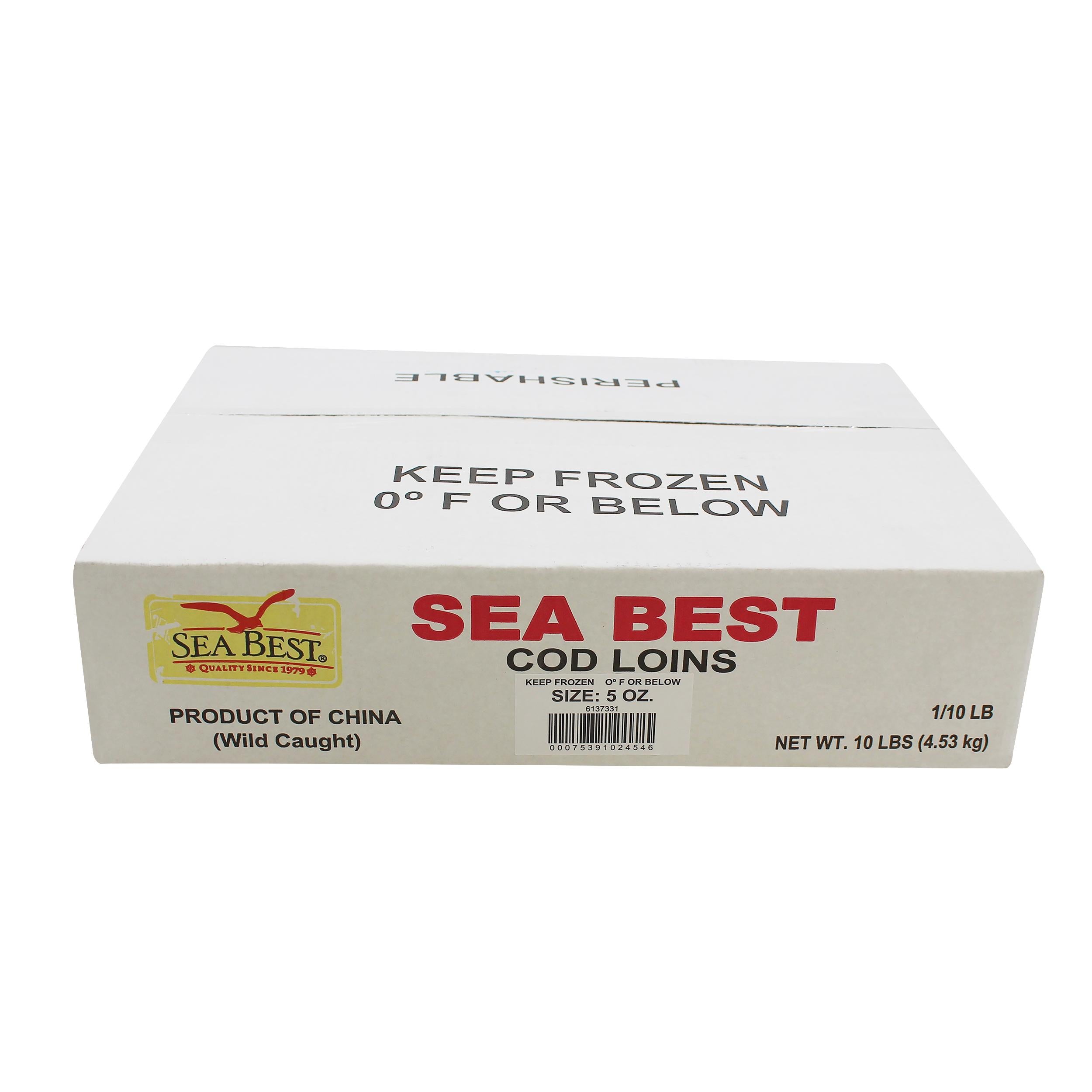 Cod Loins 6oz IQF