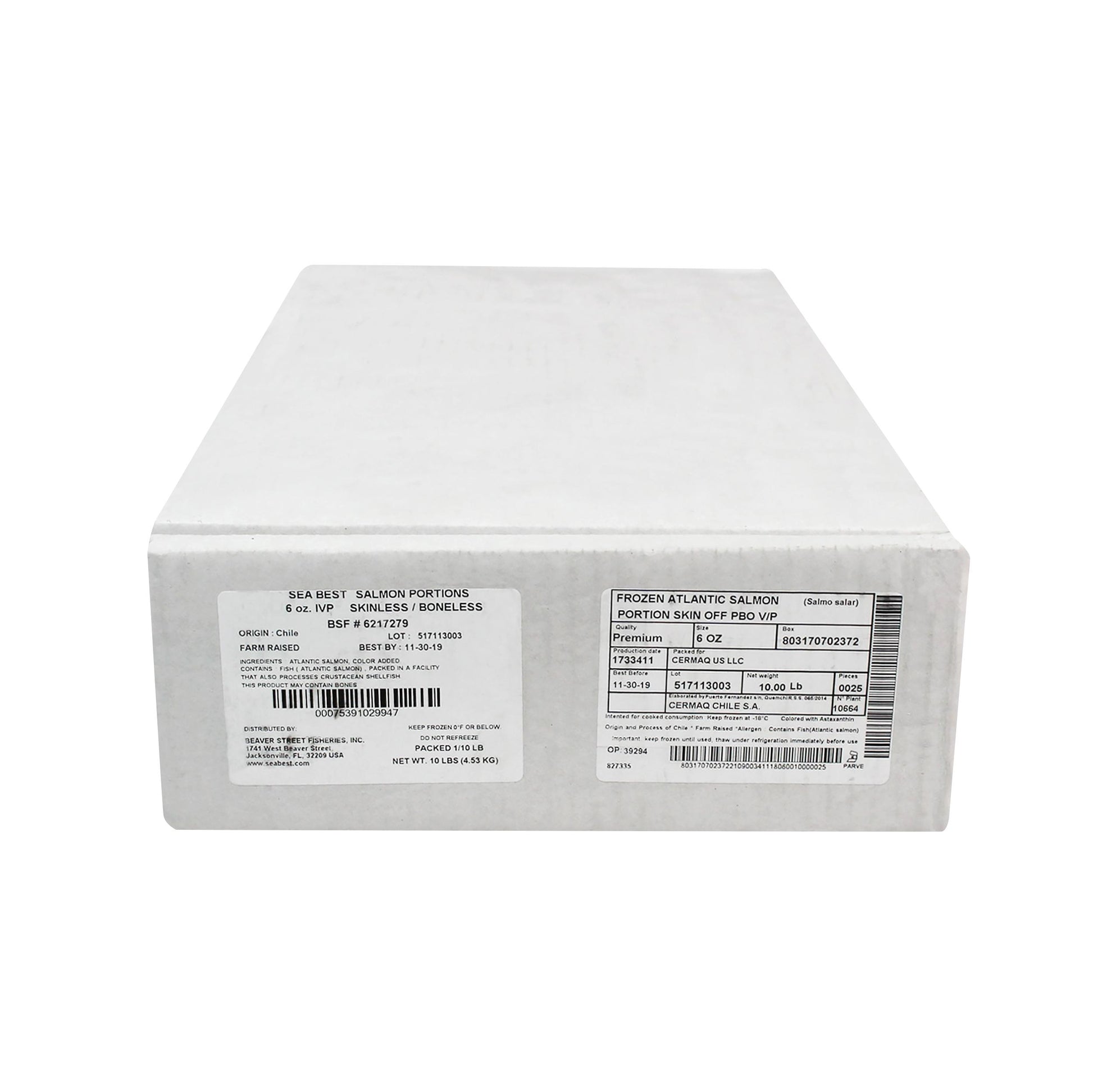 Atlantic Salmon Portion 6oz