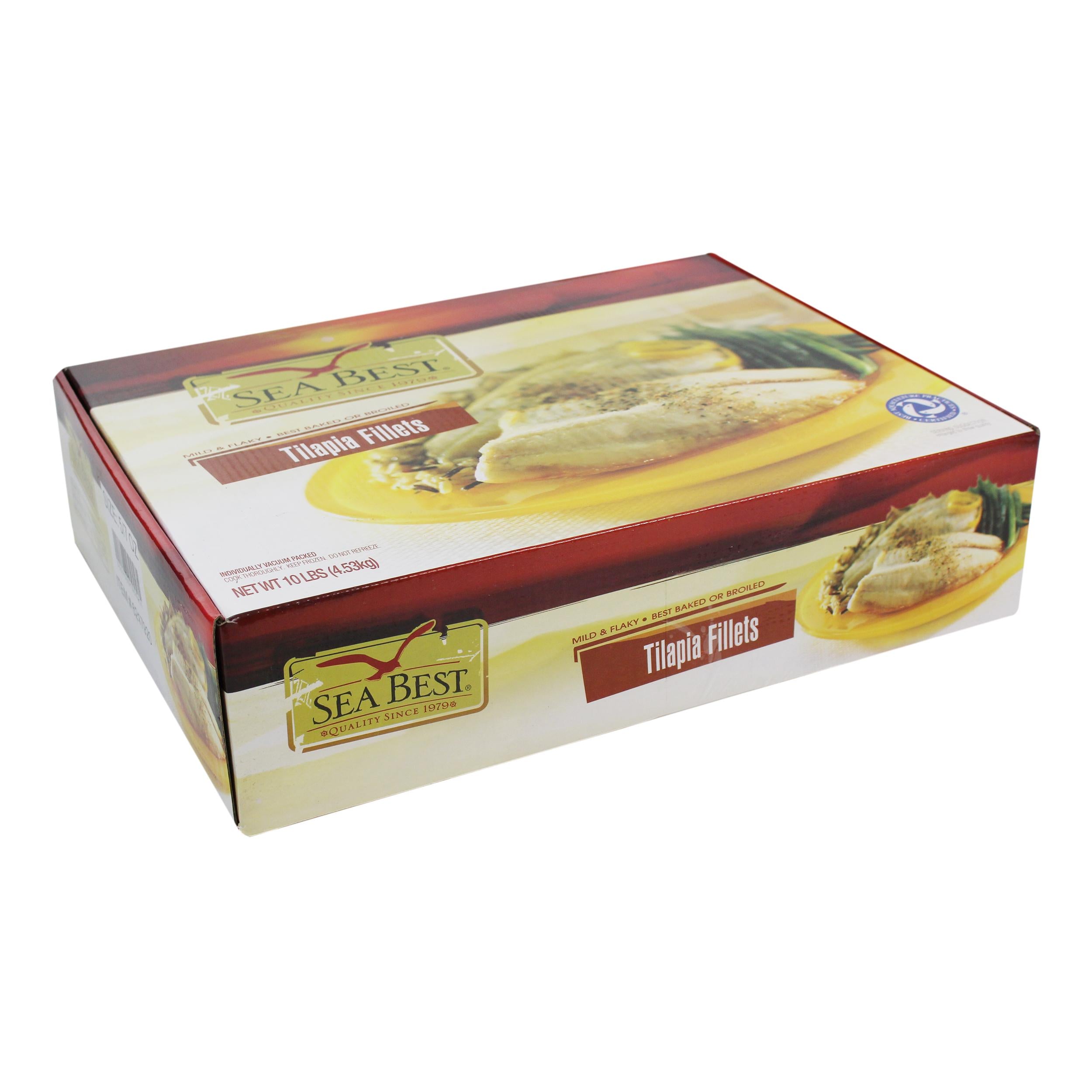 Tilapia Fillets 5/7oz V/P