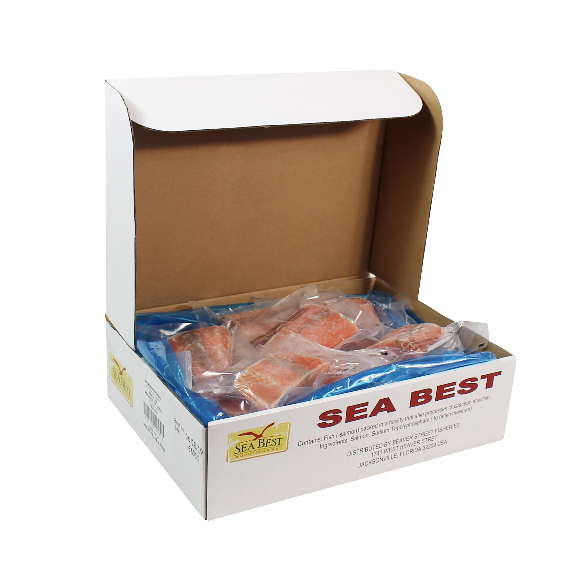 Boneless Skinless Salmon Chum 4oz