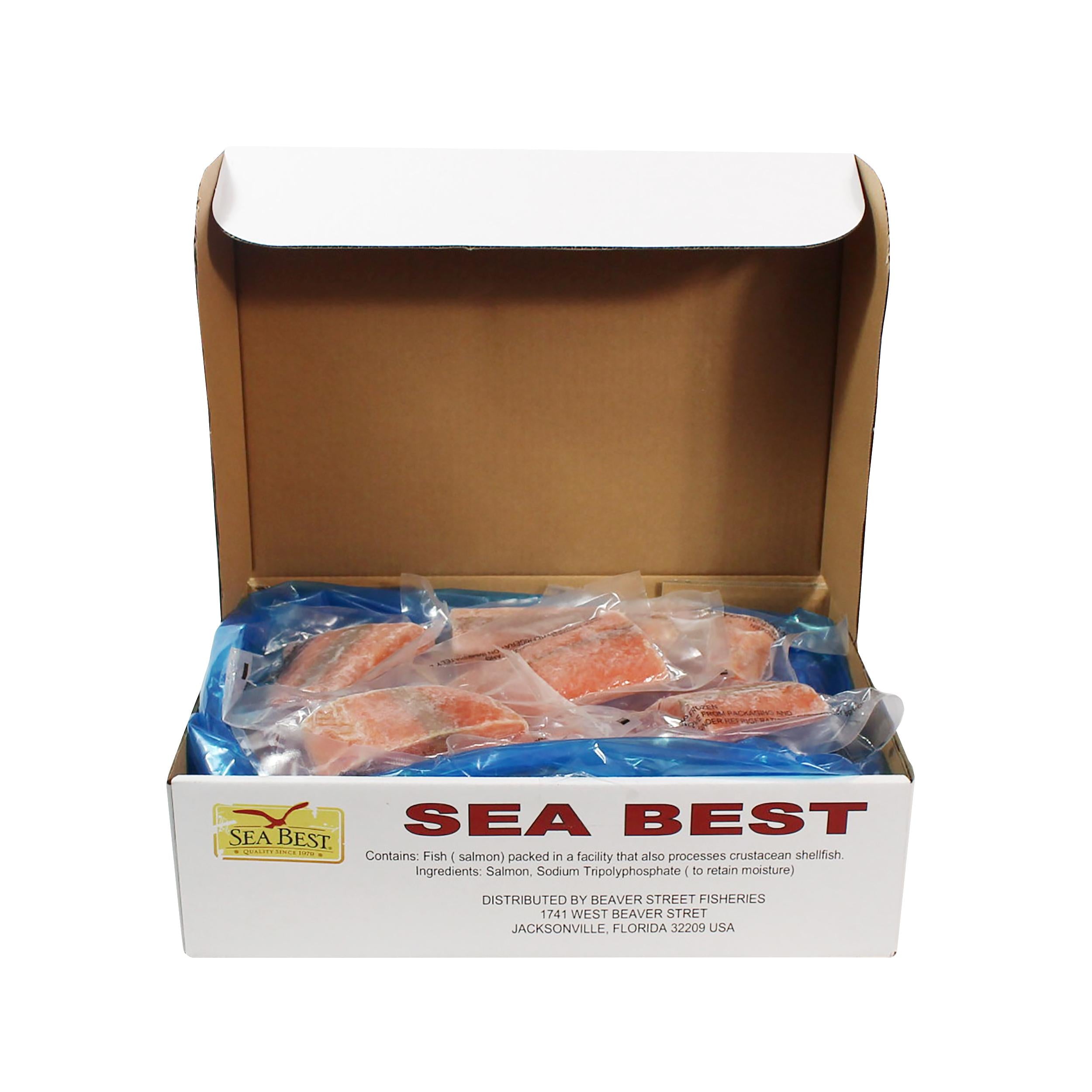 Boneless Skinless Salmon Chum 4oz