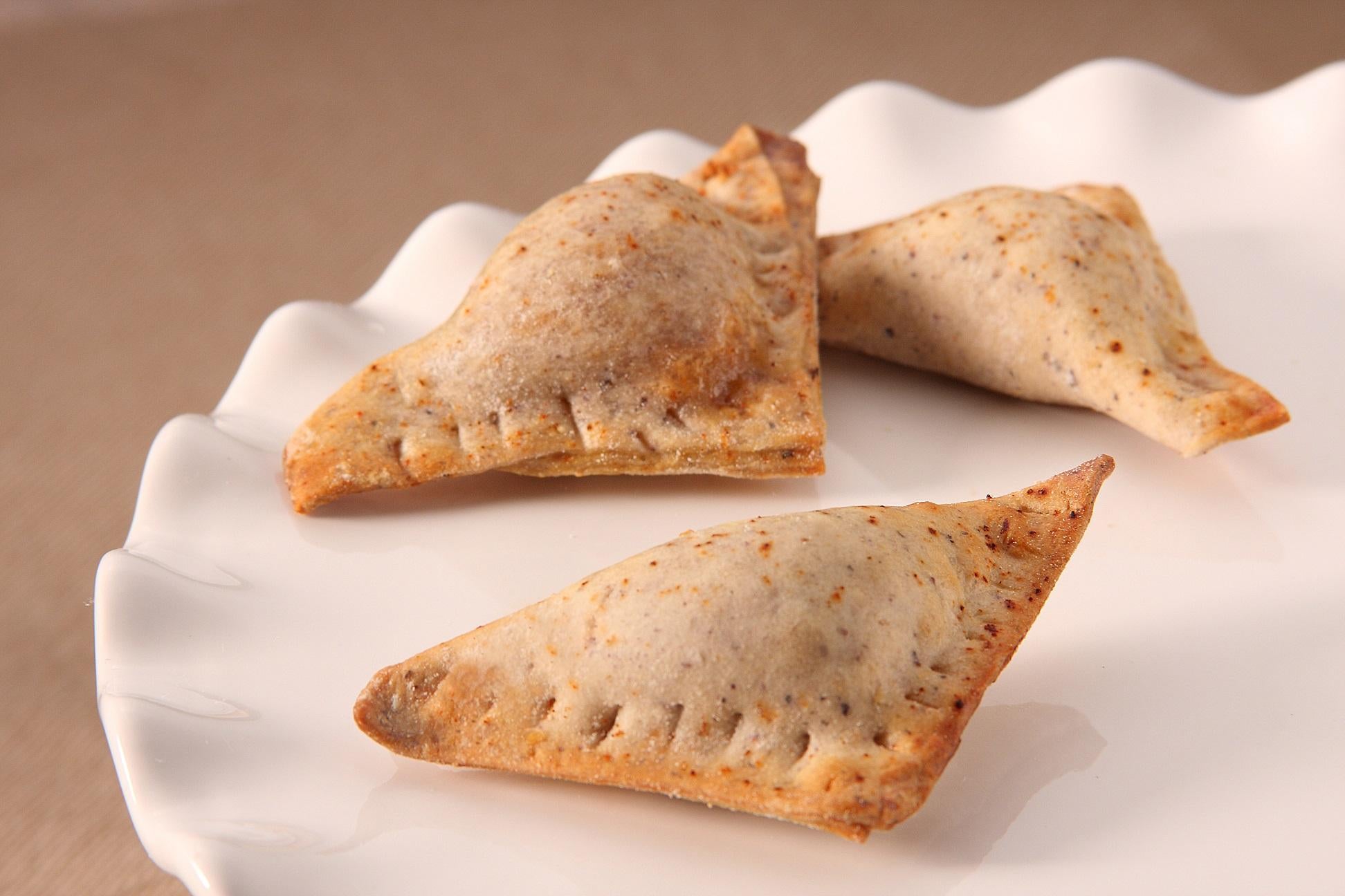 Chipotle Beef in Blue Corn Empanada