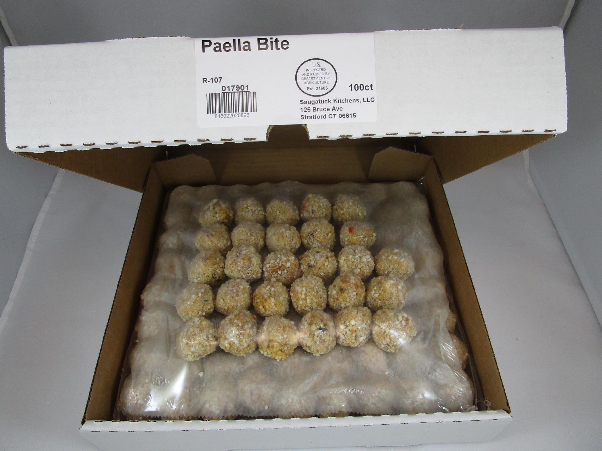 Paella Risotto Bites