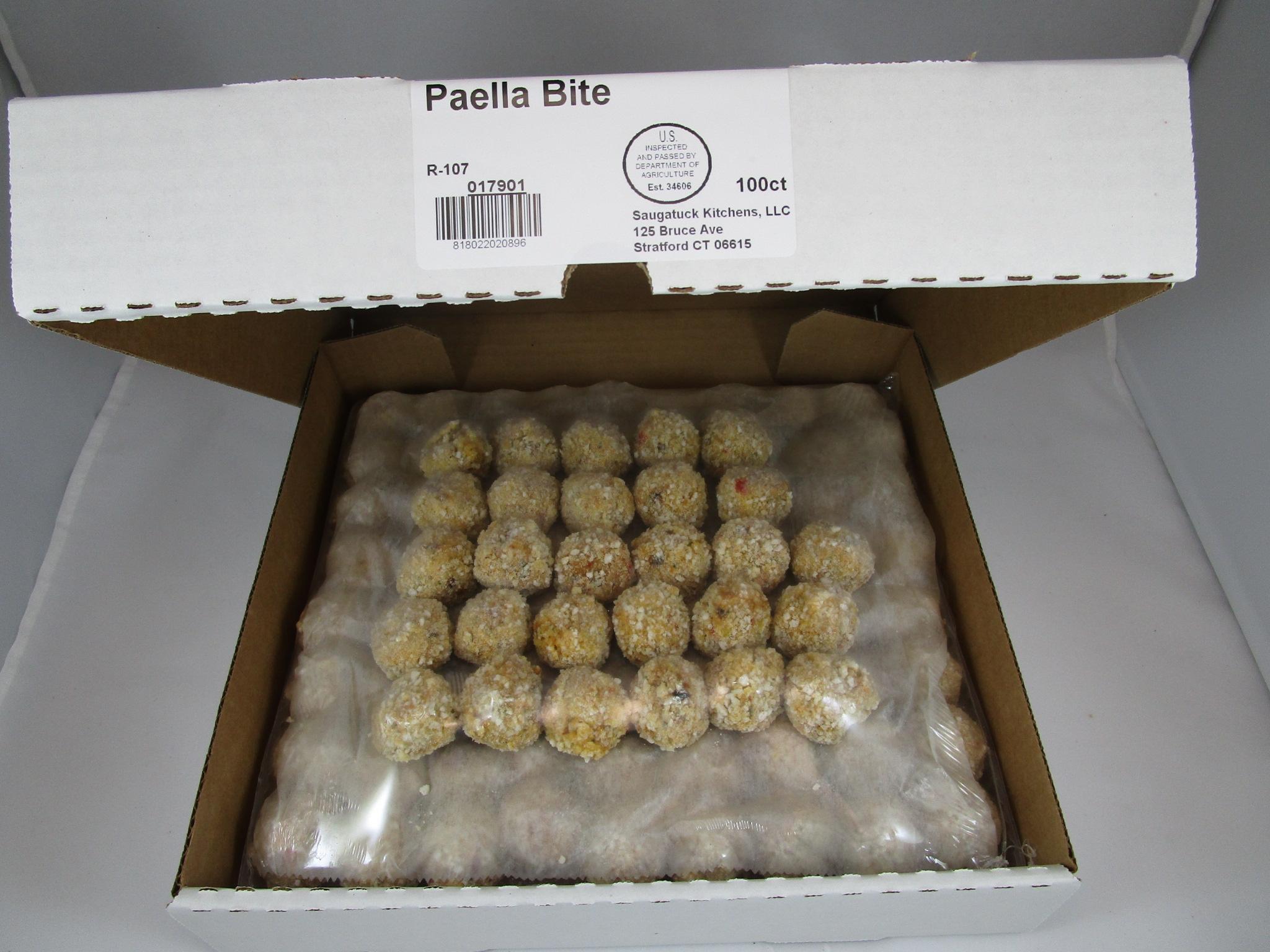 Paella Risotto Bites