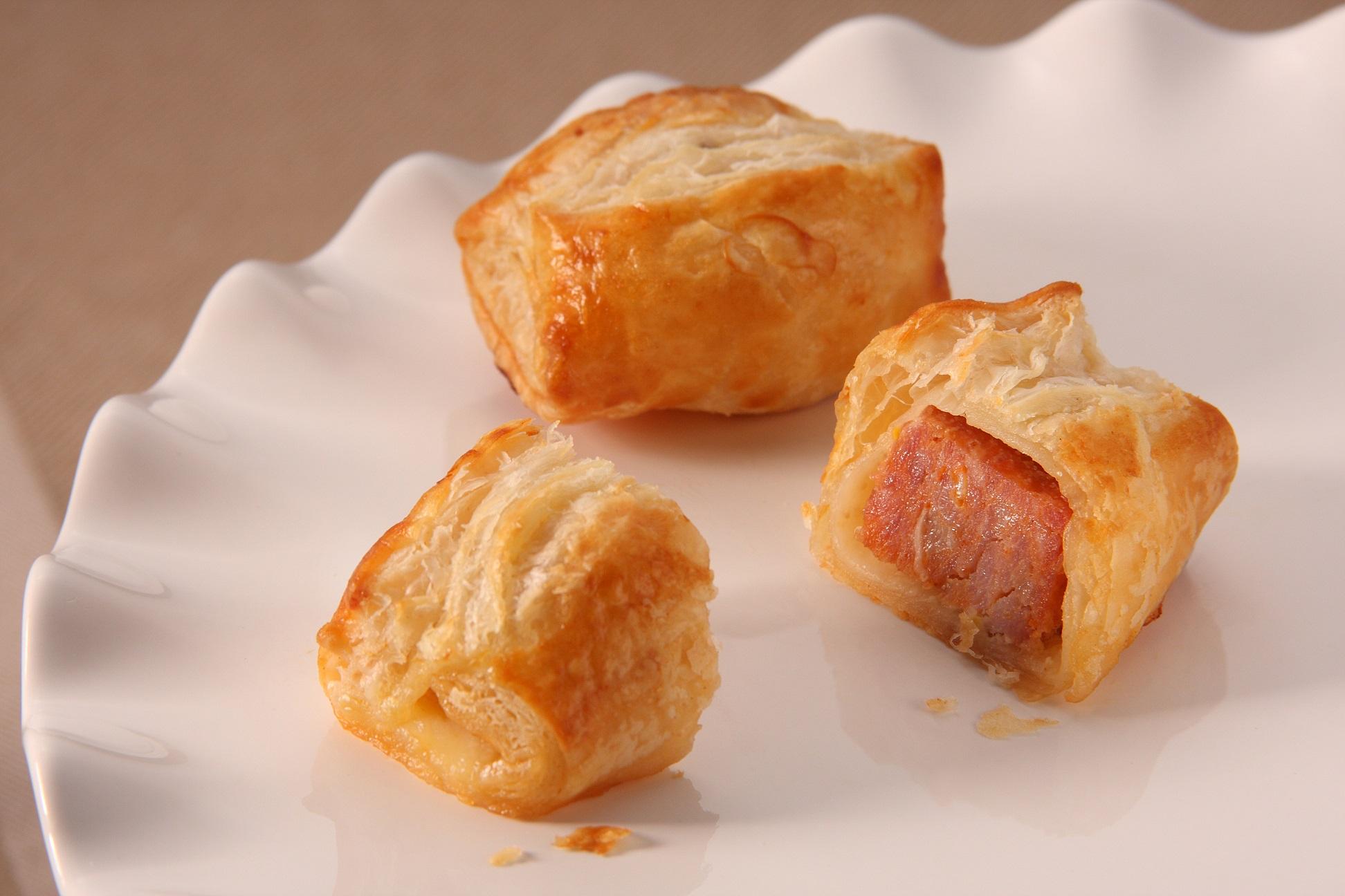 Mini Andouille Puff Pastry
