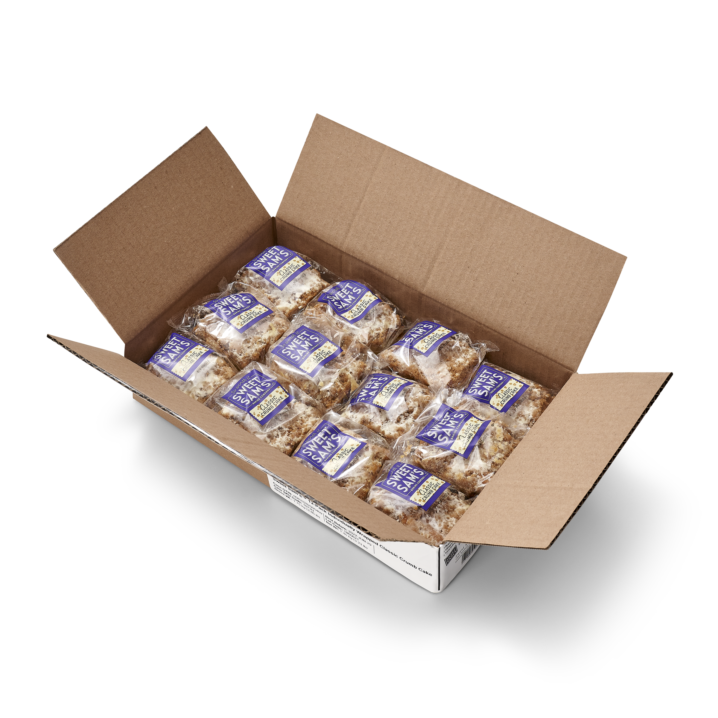 Individually Wrapped Crumb Cake
