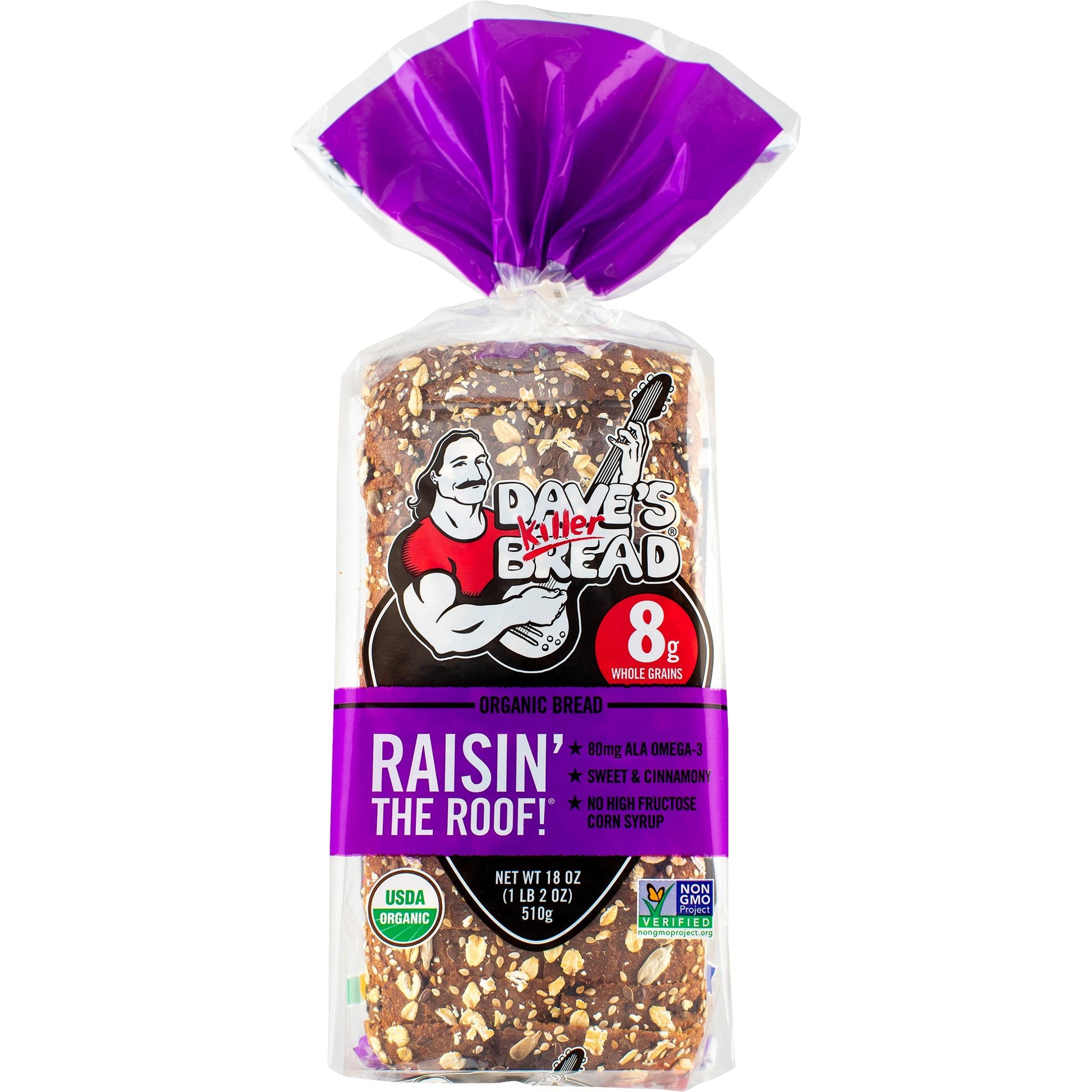 Organic Cinnamon Raisin Bread