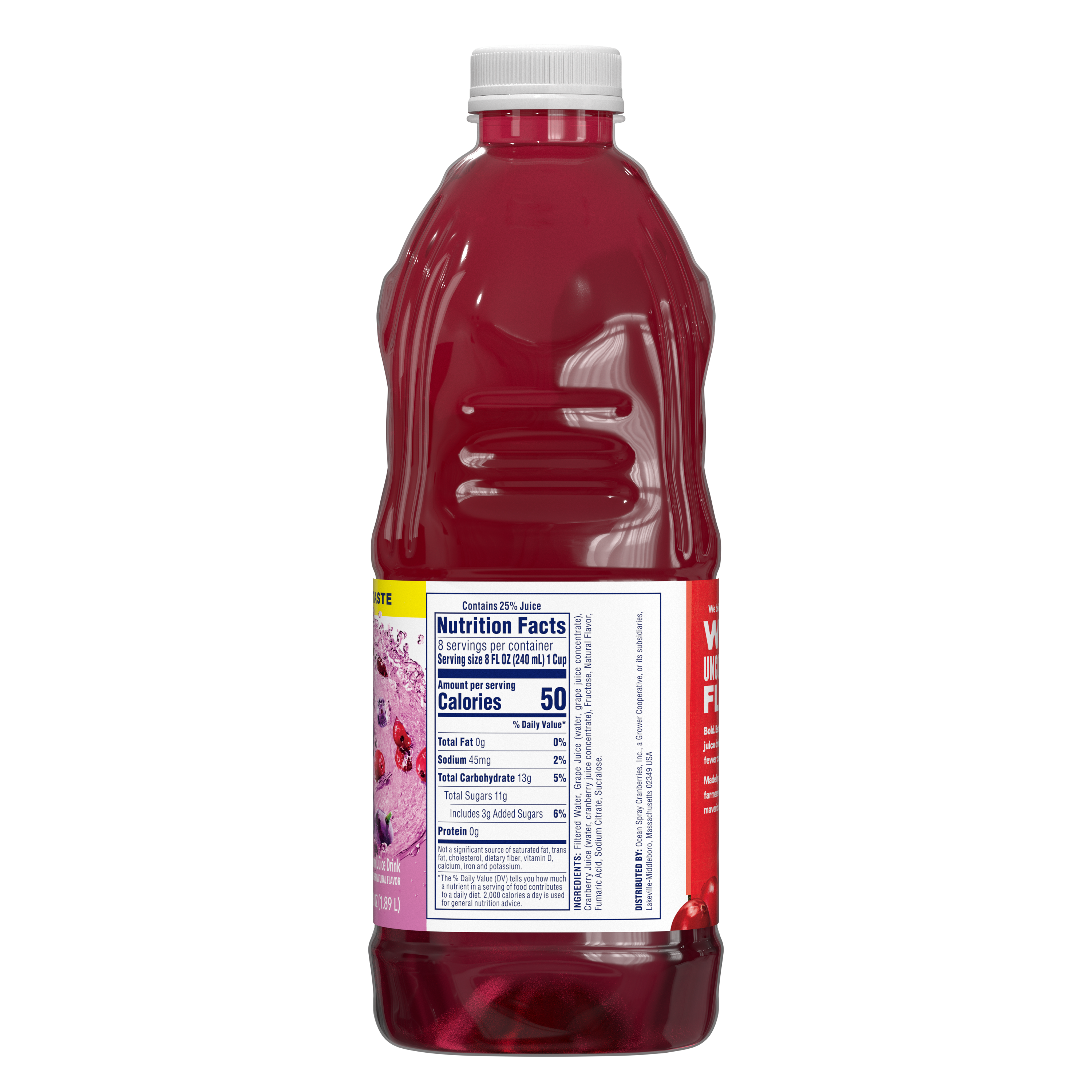 Cran-Grape Juice Light 50 64oz