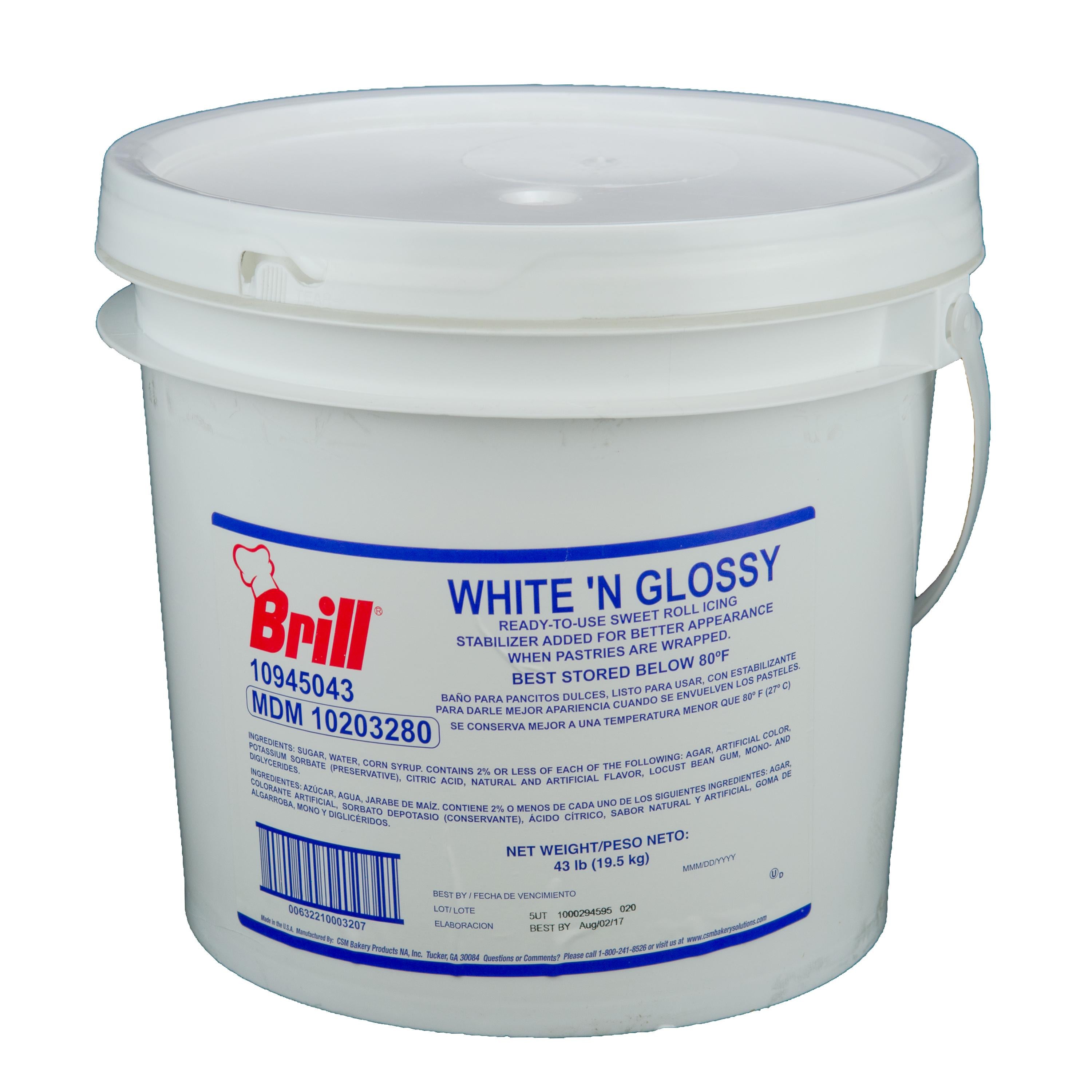 White N Glossy Icing