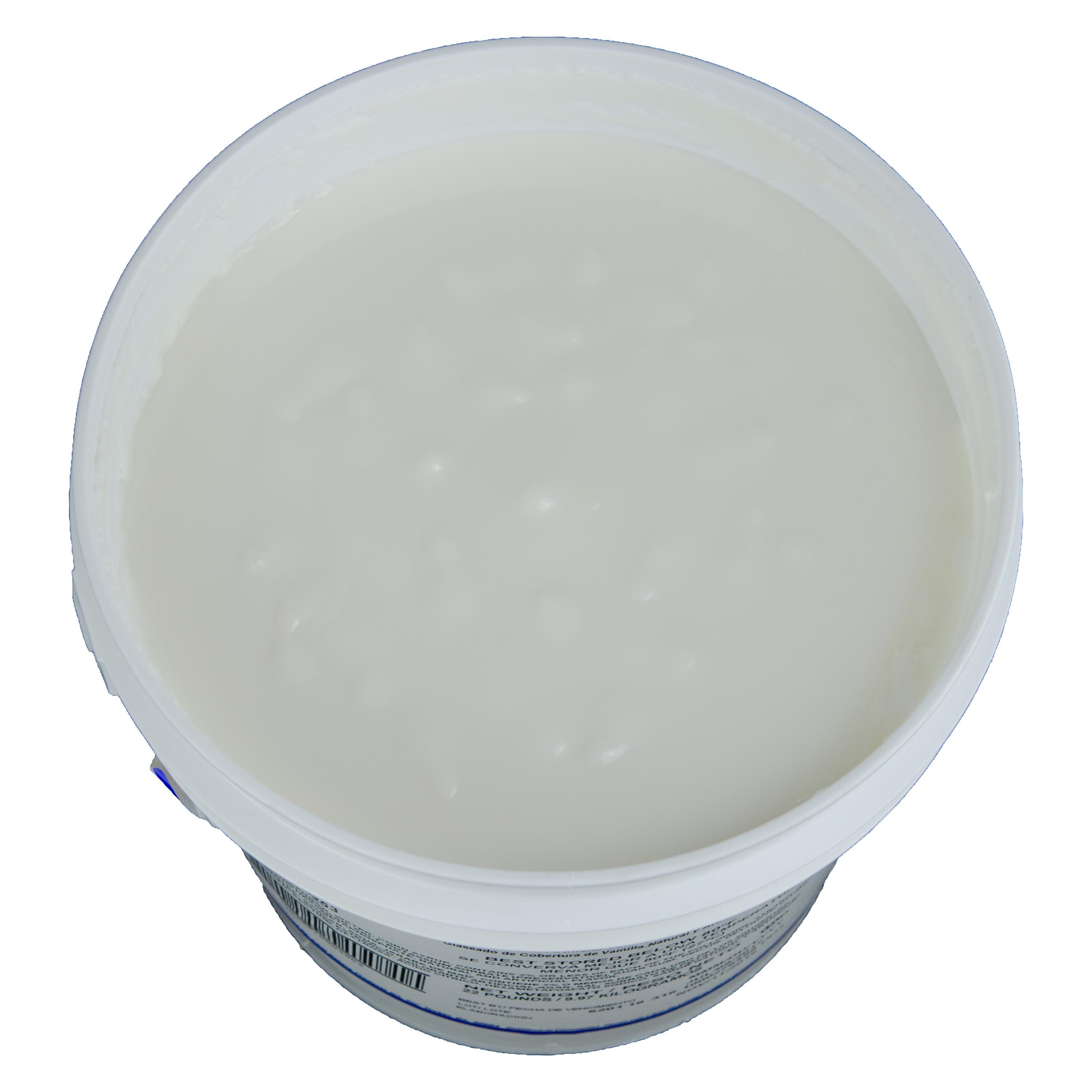 White Breakfast Roll Icing