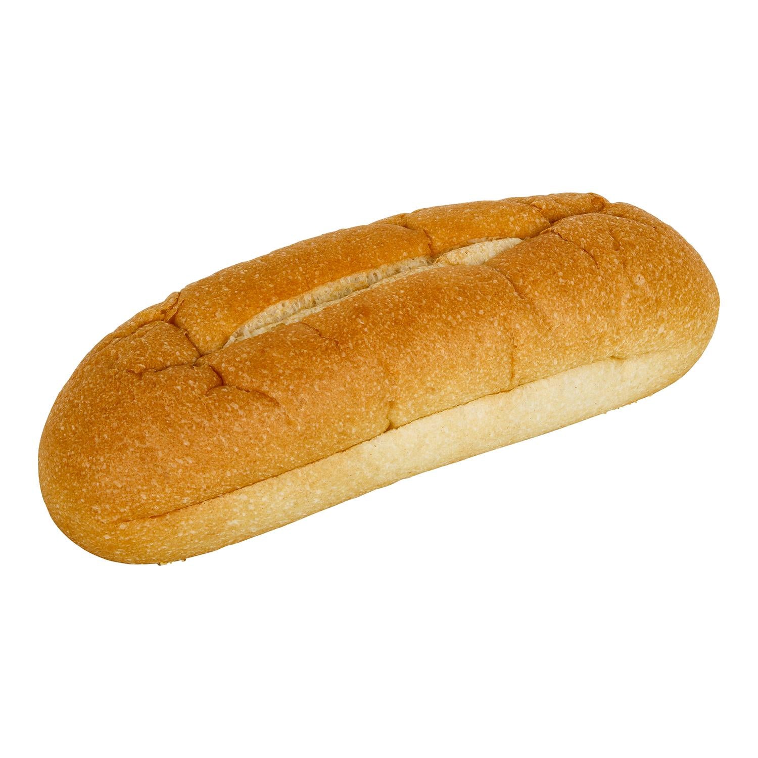 * 6 Inch Sliced Baked Hoagie Roll