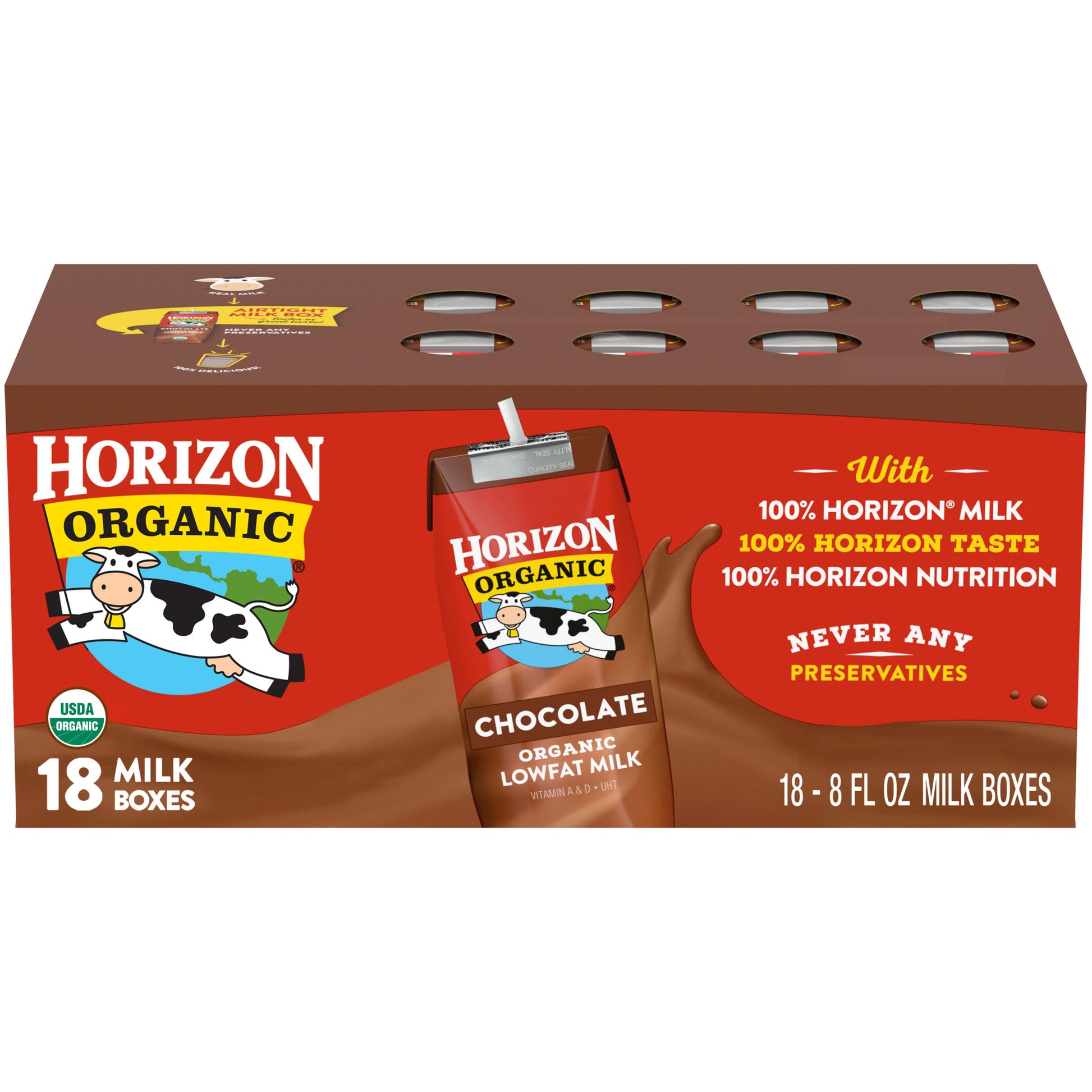 * Organic Aseptic Chocolate Milk