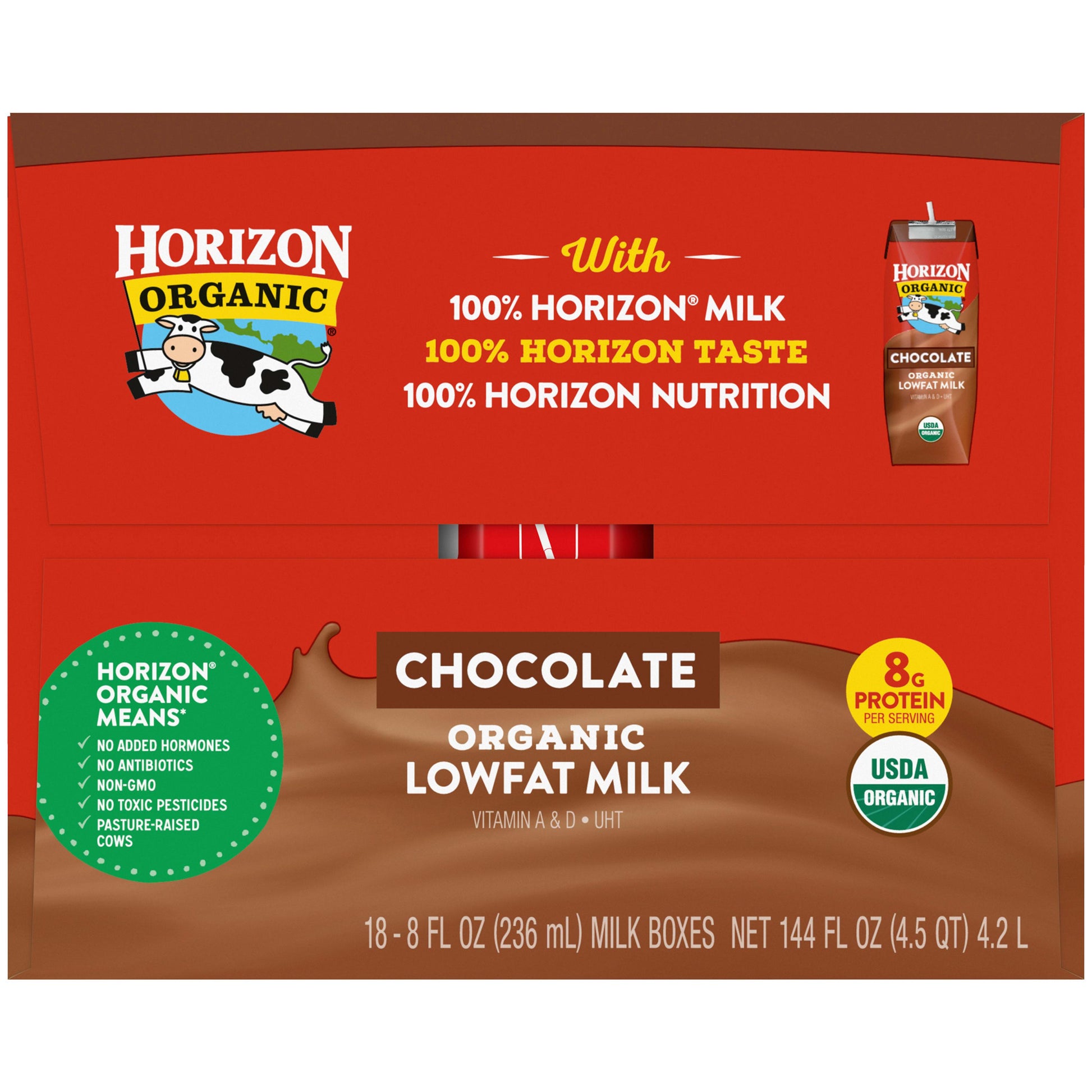 * Organic Aseptic Chocolate Milk
